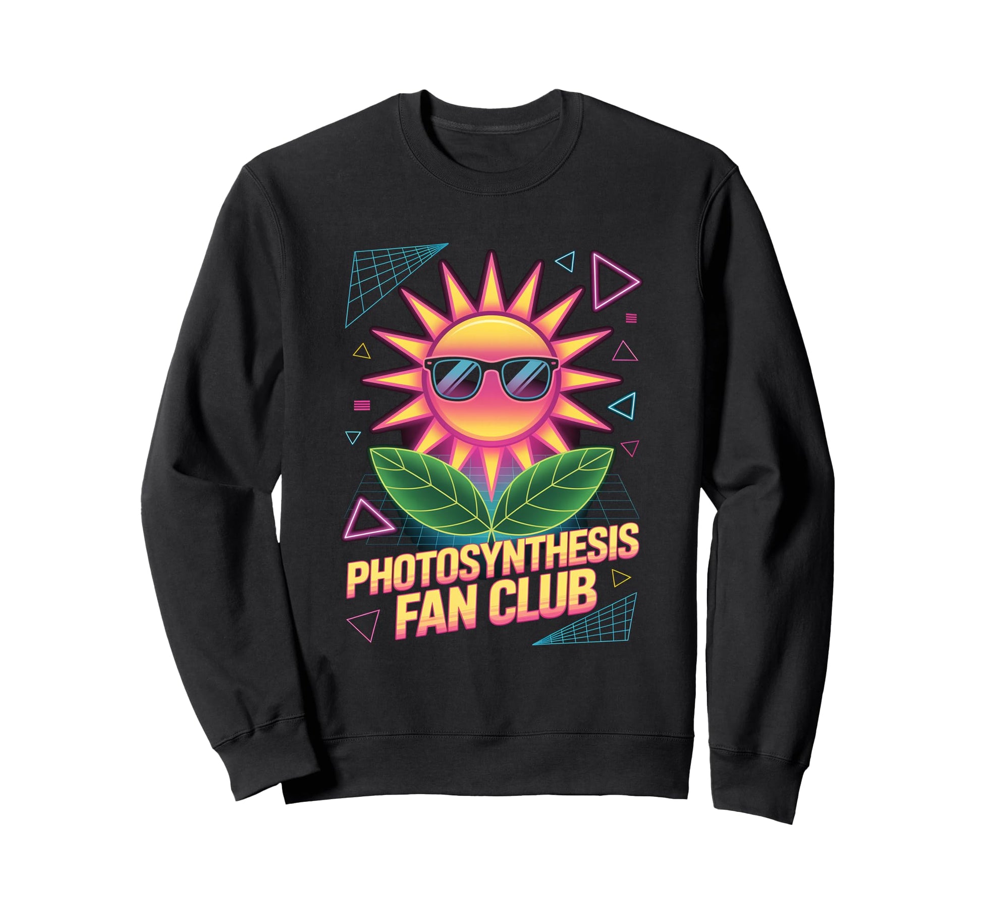 80S Photosynthesis Fan Club Sweatshirt - Fun Novelty Design for Adults - T-Shirt, Sweatshirt, Hoodie