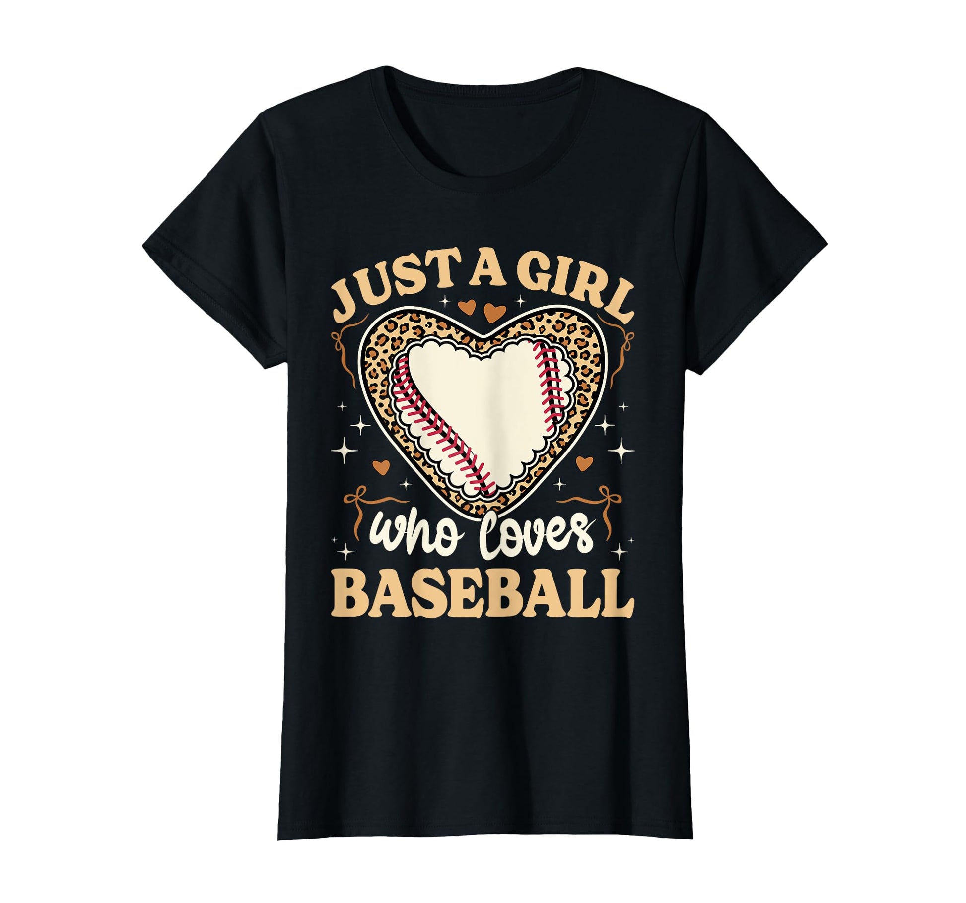 Just Who Loves Baseball Leopard T-Shirt - Casual Everyday Wear Unisex - T-Shirt, Sweatshirt, Hoodie