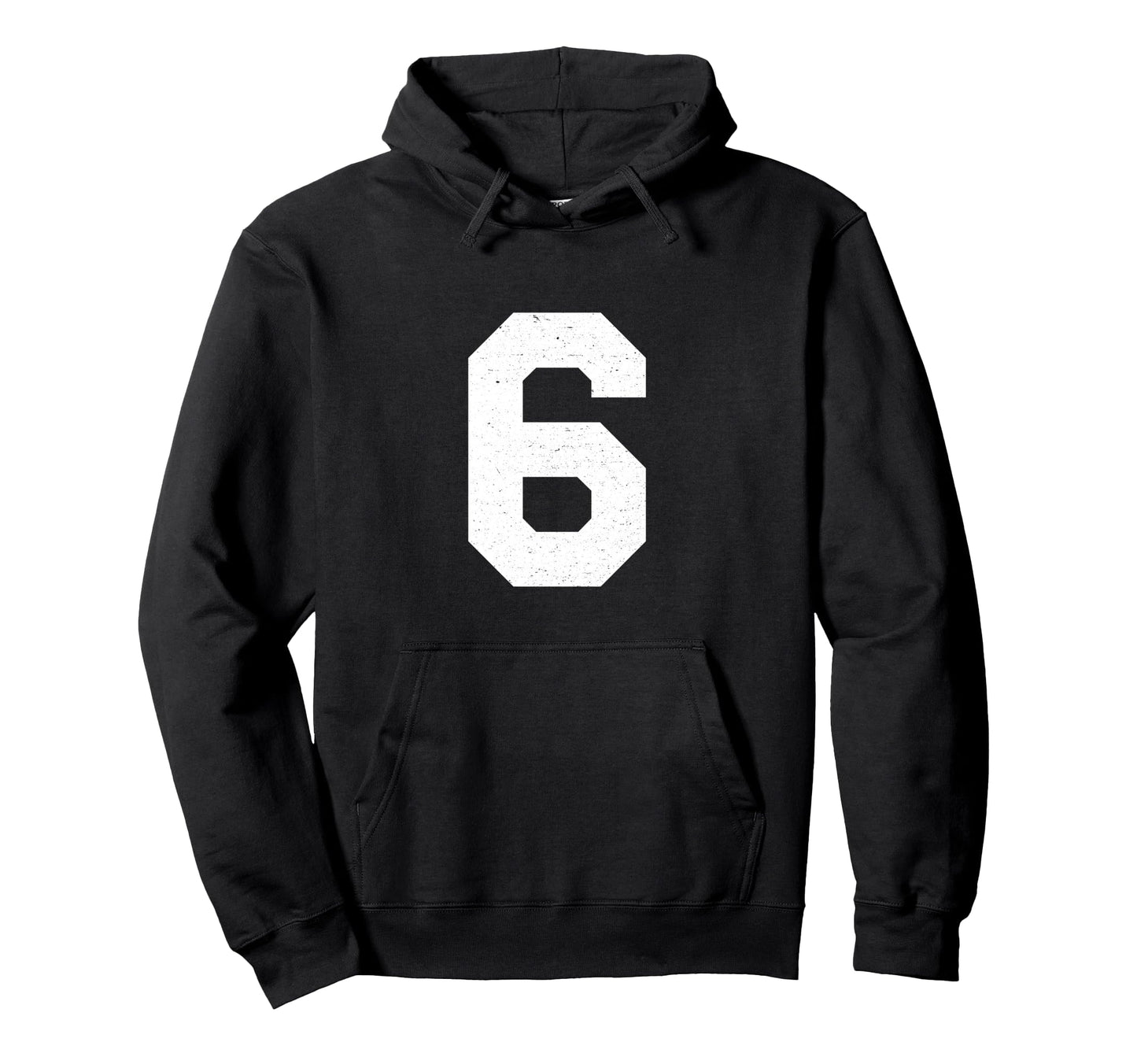 6 Jersey Uniform Varsity Sports Hoodie - Aesthetic Graphic Men Women - T-Shirt, Sweatshirt, Hoodie