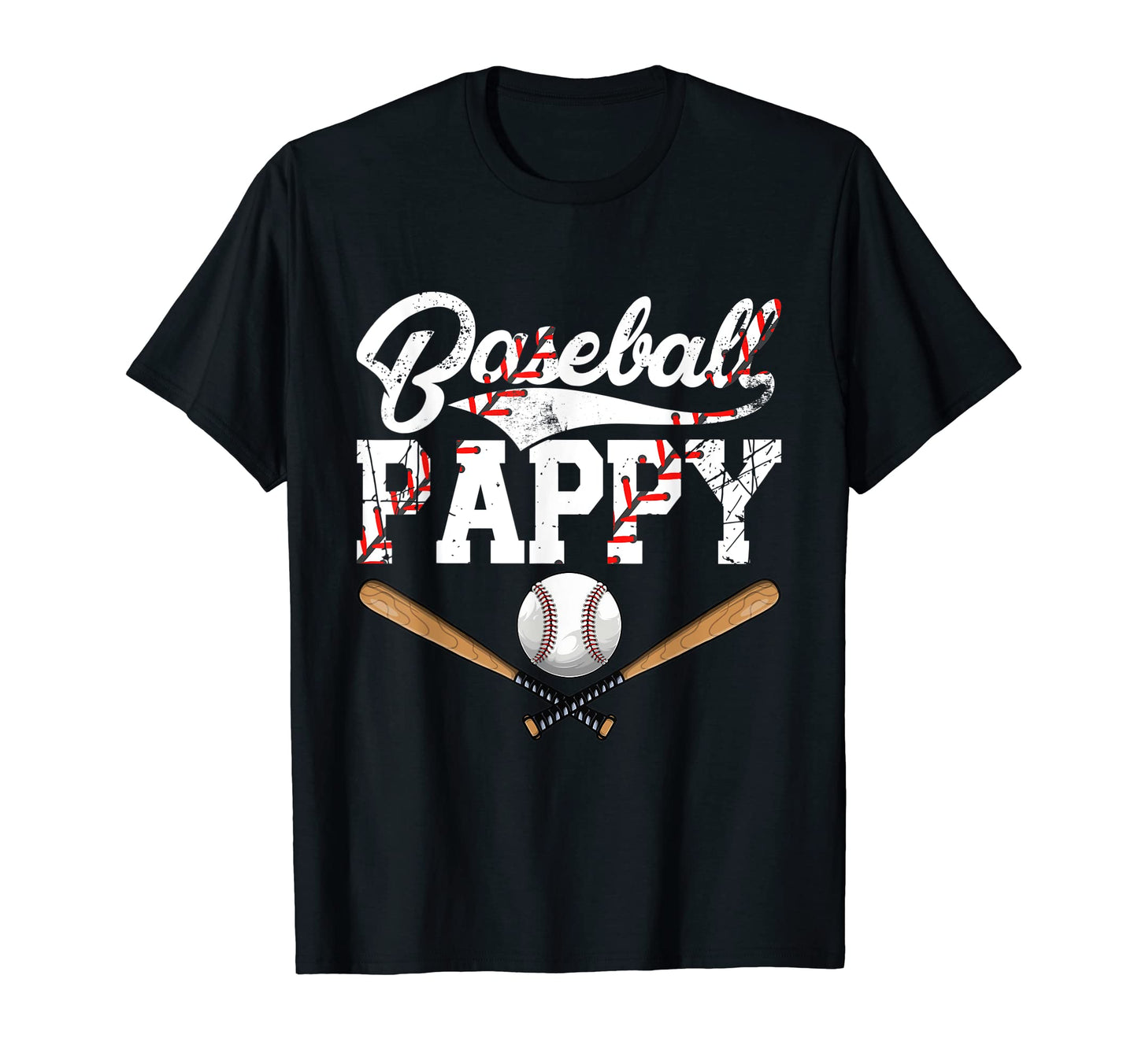 Mens Distressed Baseball Pappy T-Shirt - Aesthetic Graphic Men Women - T-Shirt, Sweatshirt, Hoodie