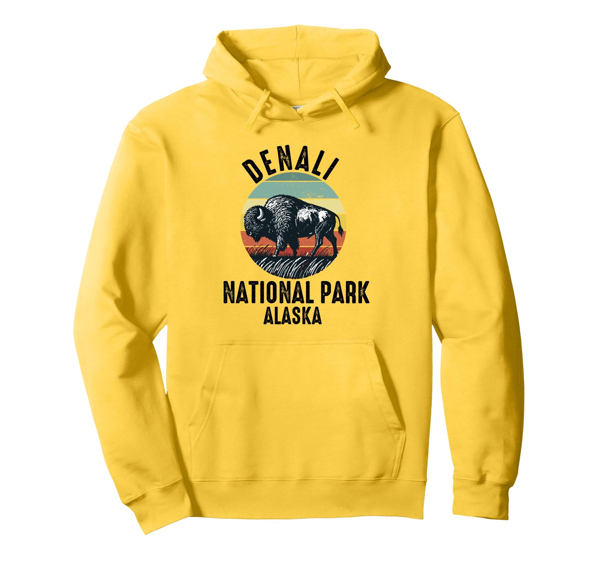 Denali National Park Souvenir Alaska Hoodie - Streetwear Style Men Women - T-Shirt, Sweatshirt, Hoodie