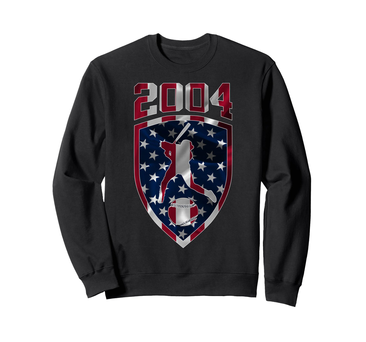 2004 Baseball 22Nd Birthday Sweatshirt - Casual Everyday Wear Men Women - T-Shirt, Sweatshirt, Hoodie