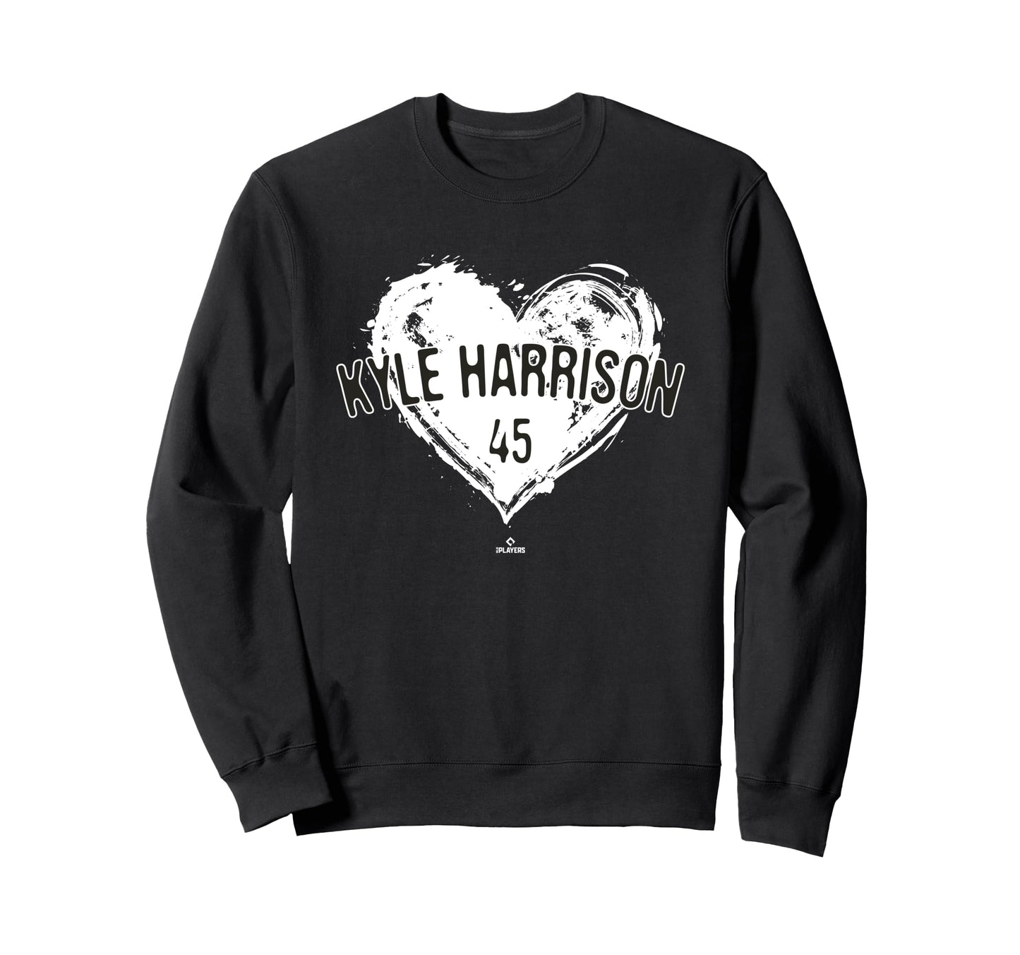 Distressed Heart Kyle Harrison Sweatshirt - Aesthetic Graphic for Adults - T-Shirt, Sweatshirt, Hoodie