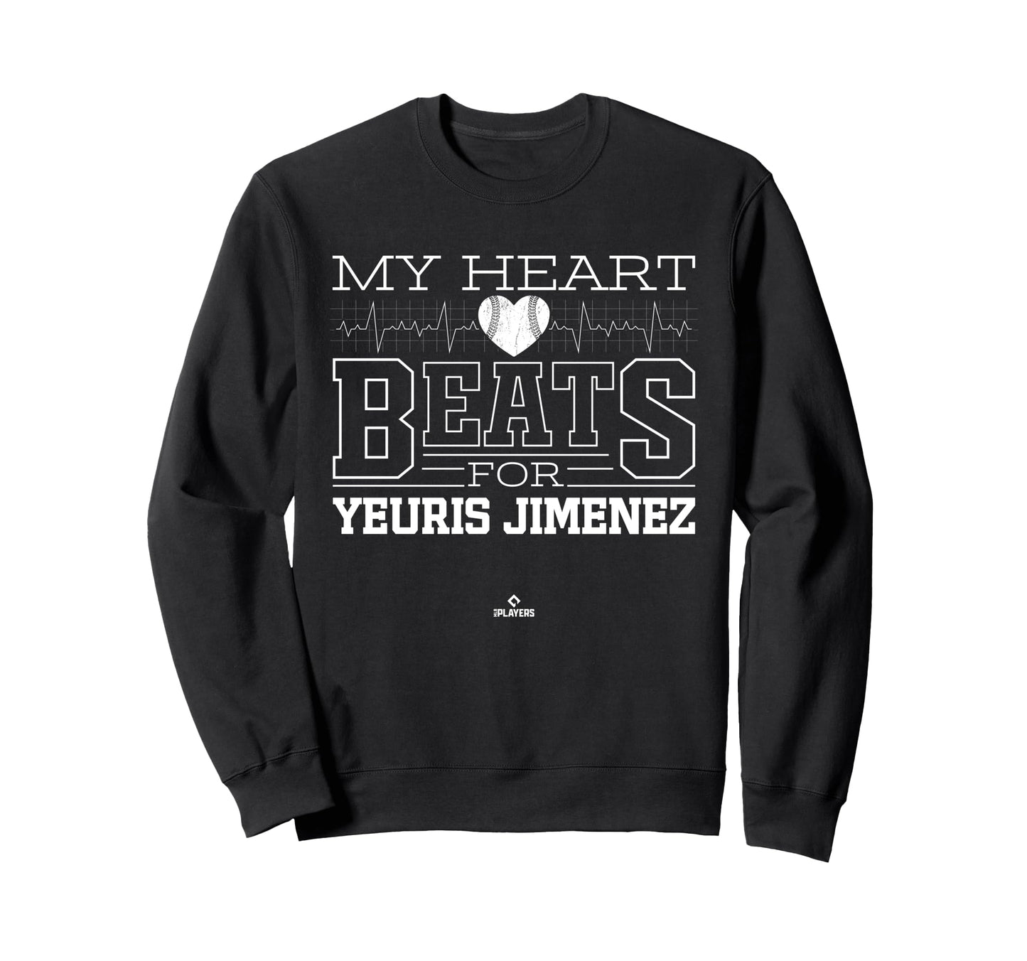 My Heart Beats Yeuris Jimenez Prospect Sweatshirt - Graphic Print Unisex - T-Shirt, Sweatshirt, Hoodie