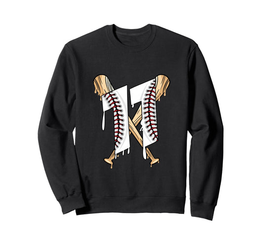 11Th Birthday Baseball Sweatshirt - Novelty Apparel Unisex - T-Shirt, Sweatshirt, Hoodie