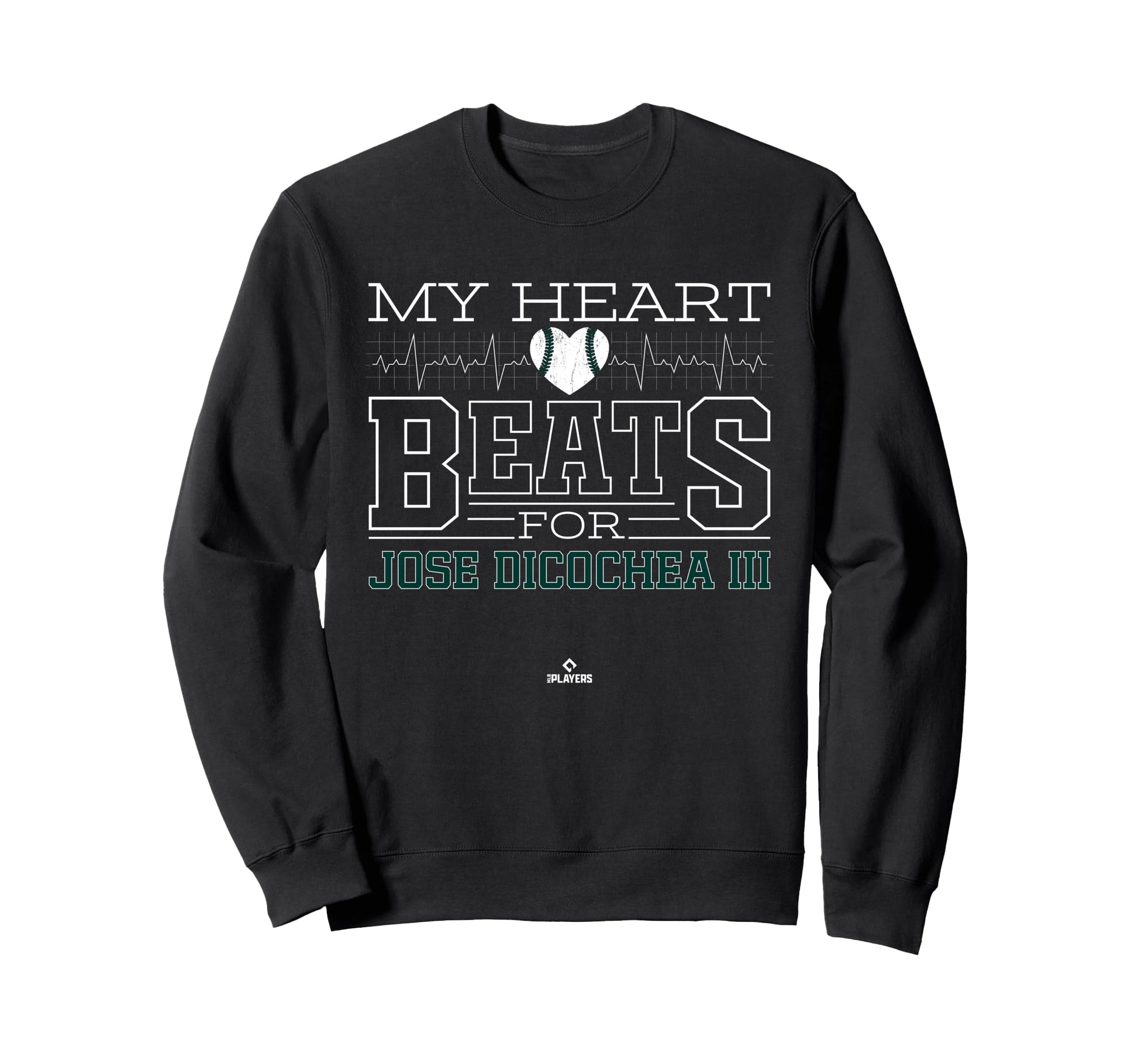 My Heart Beats Jose Dicochea Iii Sweatshirt - Minimalist Print Men Women - T-Shirt, Sweatshirt, Hoodie