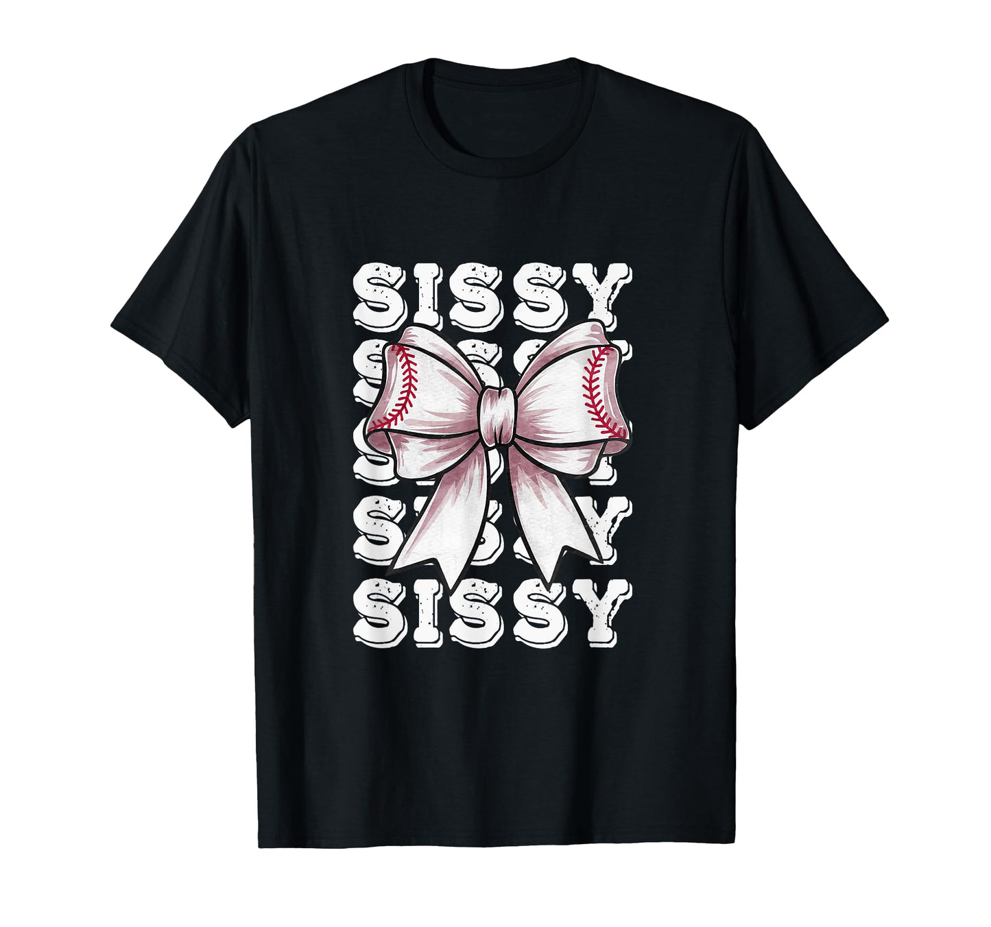 Coquette Baseball Sissy Matching T-Shirt - Minimalist Print Men Women - T-Shirt, Sweatshirt, Hoodie