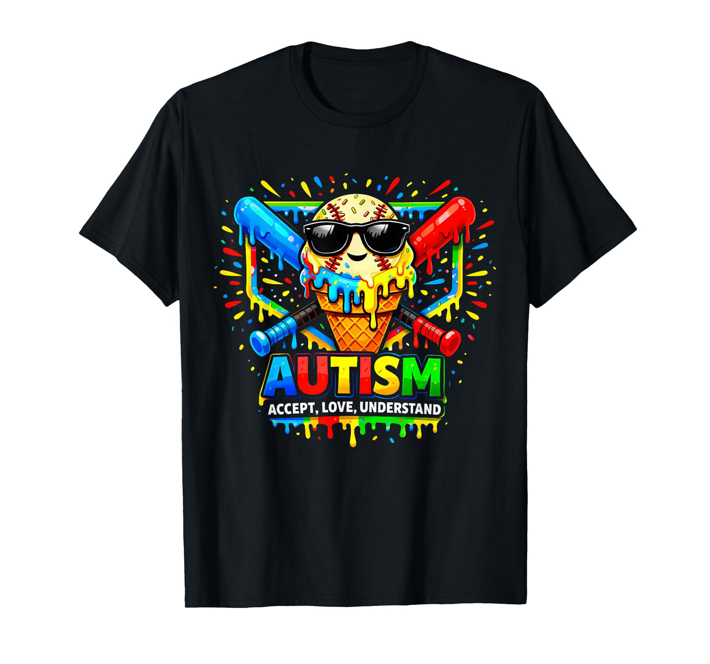 Accept Love Understand Autism T-Shirt - Unique Graphic for Adults - T-Shirt, Sweatshirt, Hoodie
