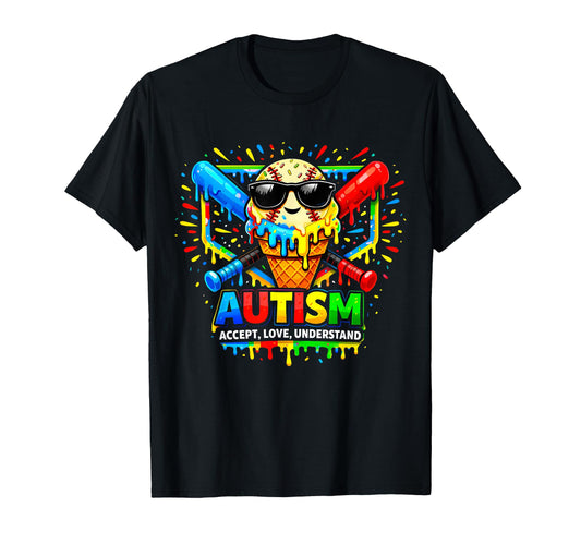 Accept Love Understand Autism T-Shirt - Unique Graphic for Adults - T-Shirt, Sweatshirt, Hoodie