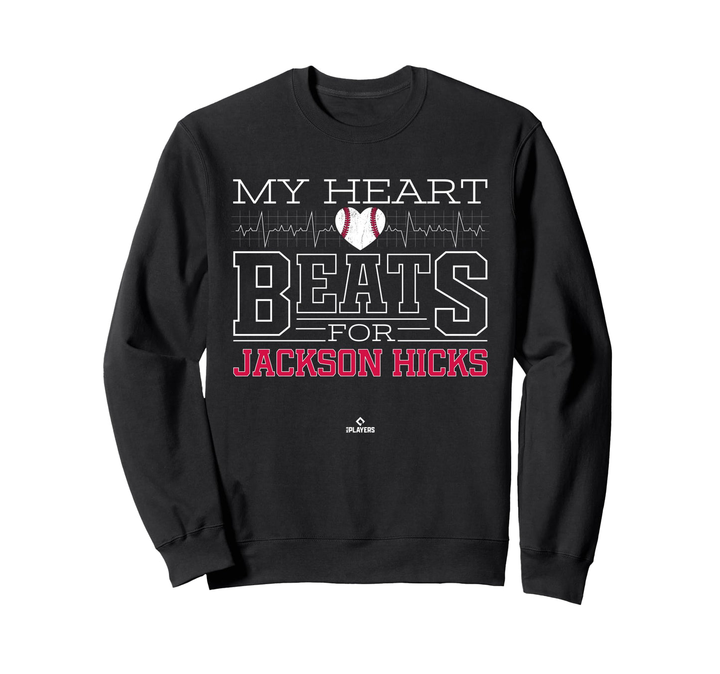 My Heart Beats Jackson Hicks Sweatshirt - Trendy Graphic Men Women - T-Shirt, Sweatshirt, Hoodie
