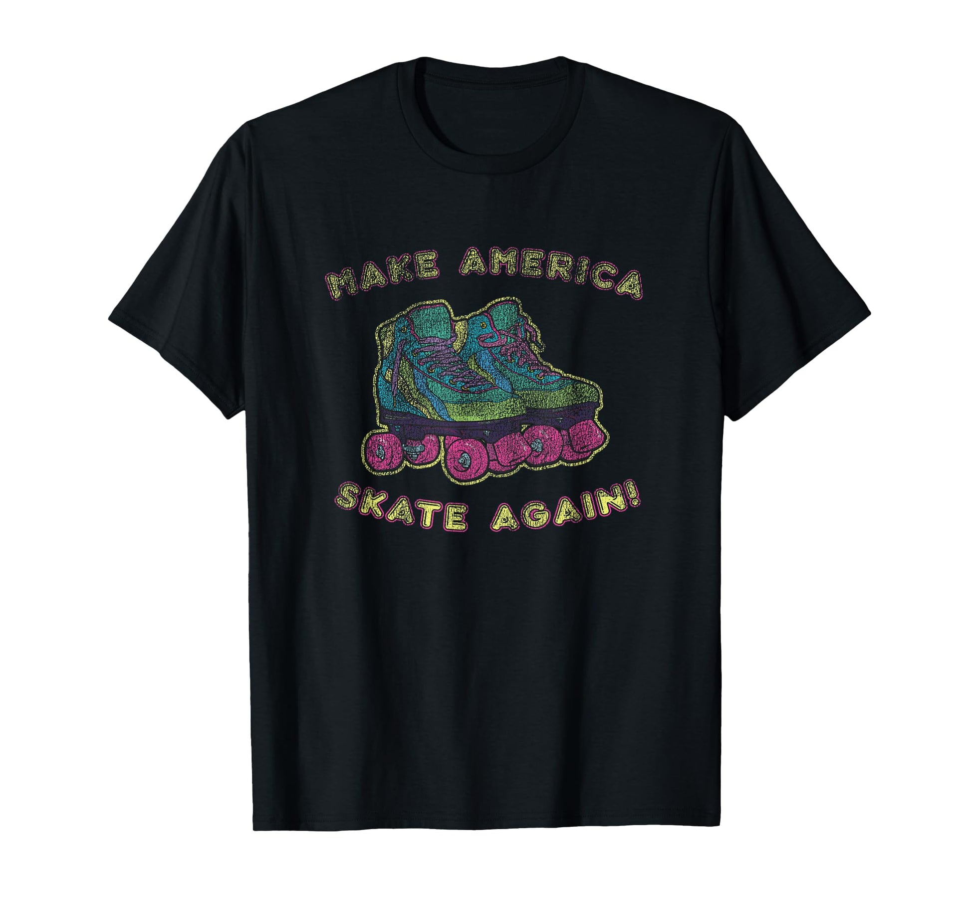 Make America Skate Again Funny T-Shirt - Casual Everyday Wear Men Women - T-Shirt, Sweatshirt, Hoodie