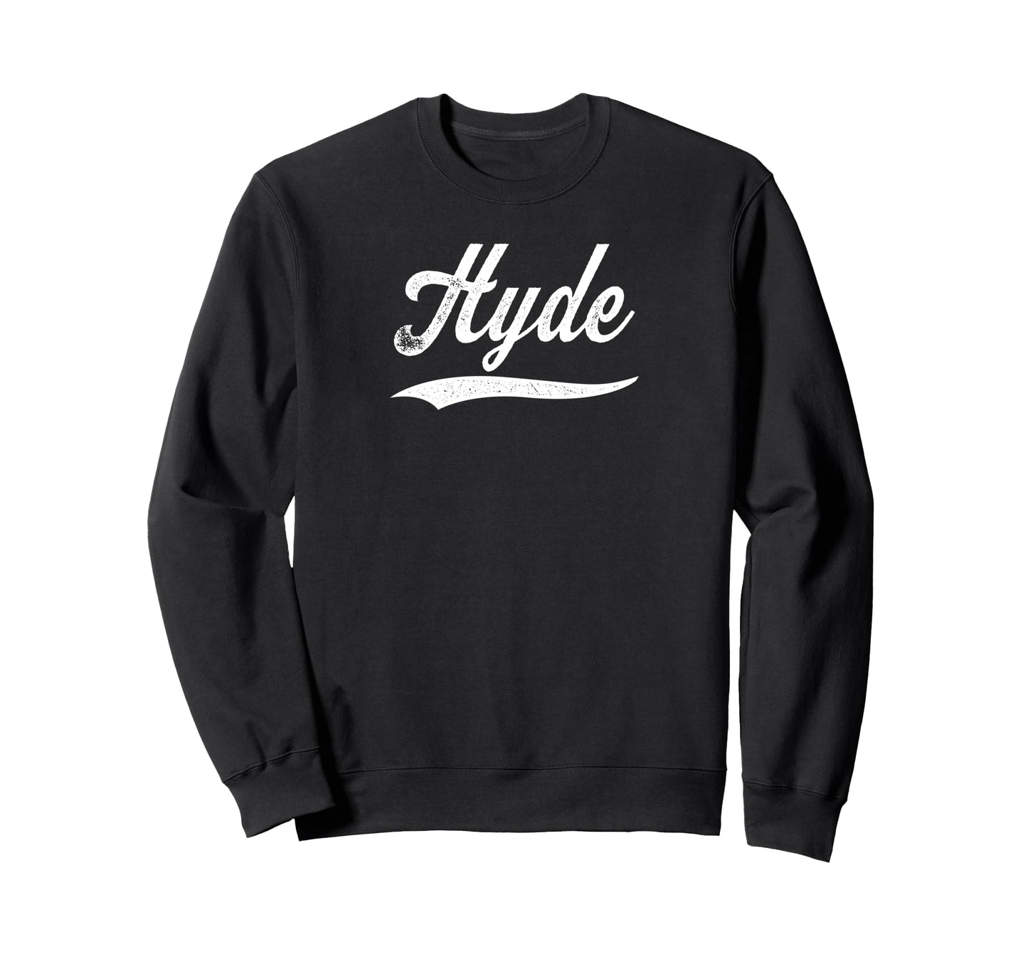 Distressed Script Braxton Hyde Sweatshirt - Novelty Apparel for Adults - T-Shirt, Sweatshirt, Hoodie