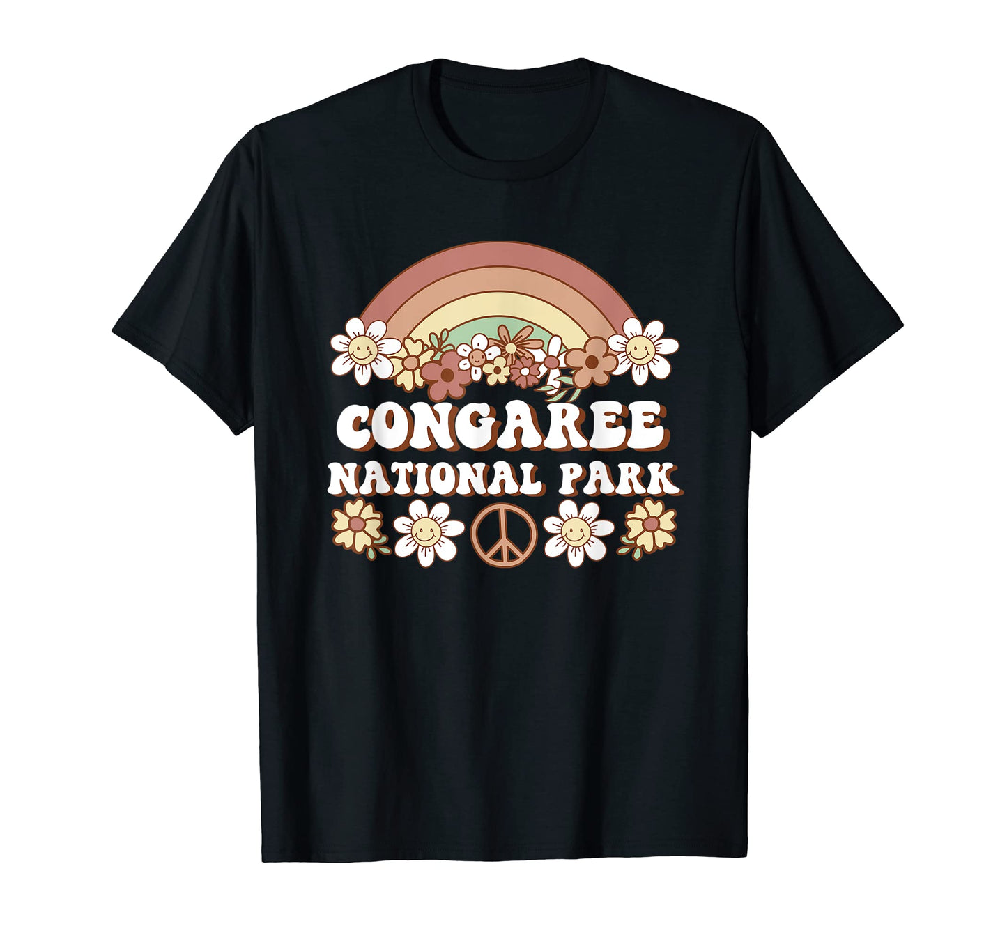 Groovy Congaree National Park T-Shirt - Custom Art Print Men Women - T-Shirt, Sweatshirt, Hoodie