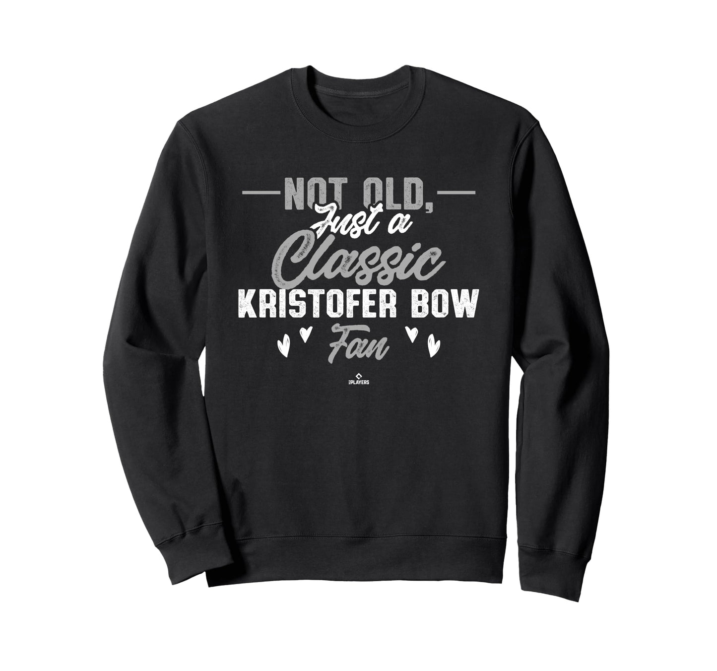 Fan Kristofer Bow Prospect Baseball Fan Sweatshirt - Unique Graphic Unisex - T-Shirt, Sweatshirt, Hoodie