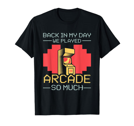Back My Day 80S Video Game T-Shirt - Streetwear Style Men Women - T-Shirt, Sweatshirt, Hoodie