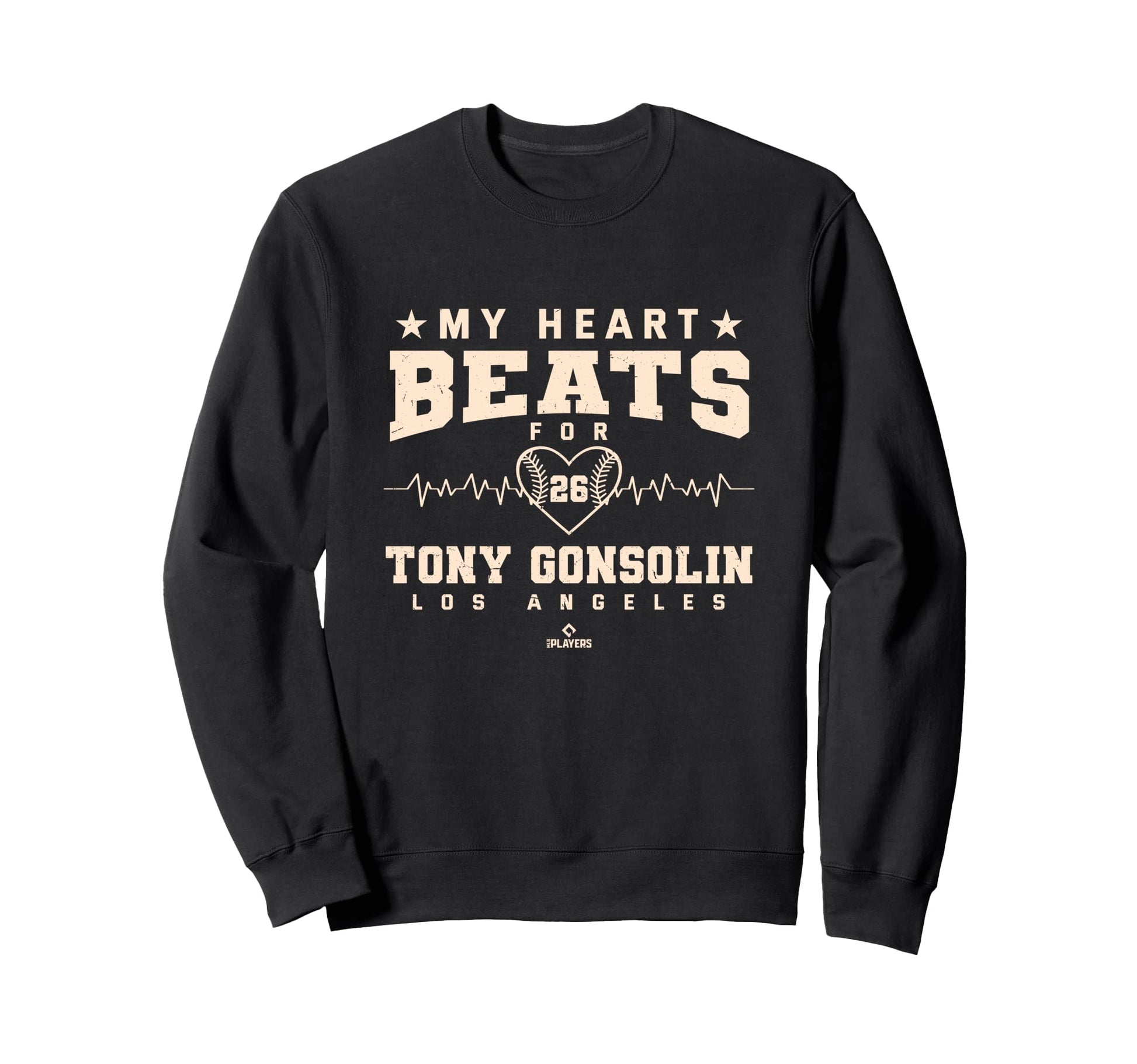 My Heart Beats Tony Gonsolin Sweatshirt - Casual Everyday Wear Unisex - T-Shirt, Sweatshirt, Hoodie