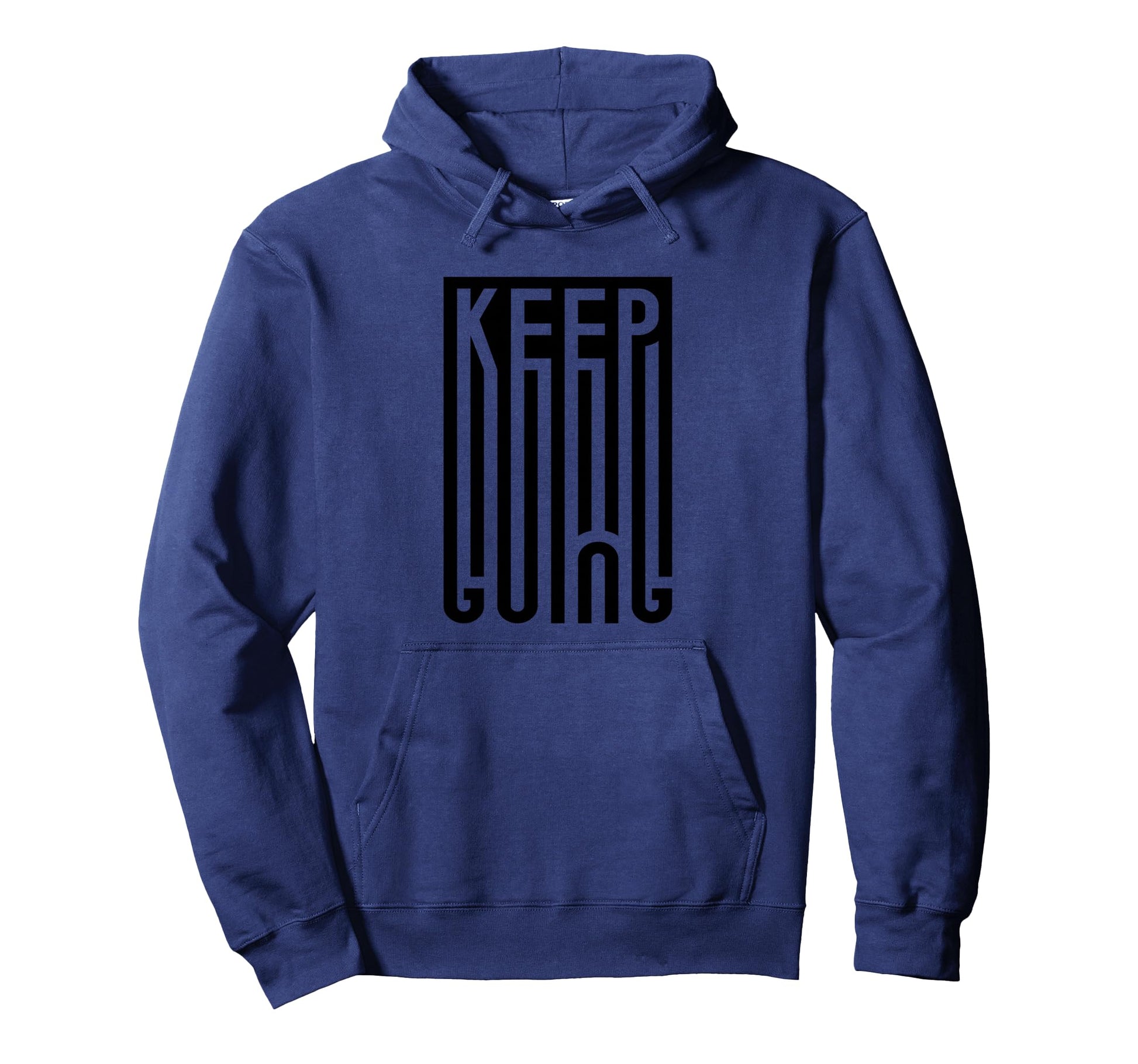 Keep Going Typography Mental Health Hoodie - Minimalist Print Men Women - T-Shirt, Sweatshirt, Hoodie