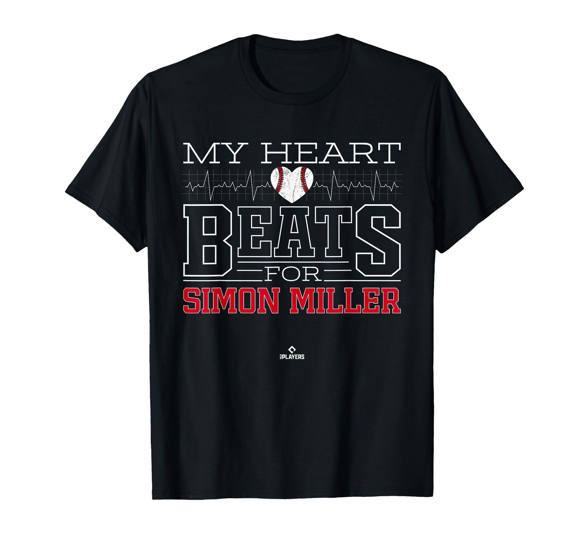 My Heart Beats Simon Miller T-Shirt - Casual Everyday Wear for Adults - T-Shirt, Sweatshirt, Hoodie