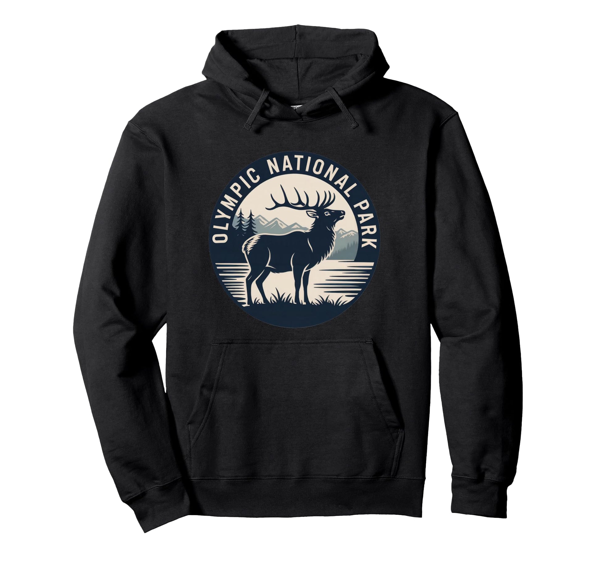 Olympic National Park Outdoor Hiking Us Hoodie - Fun Novelty Design Unisex - T-Shirt, Sweatshirt, Hoodie