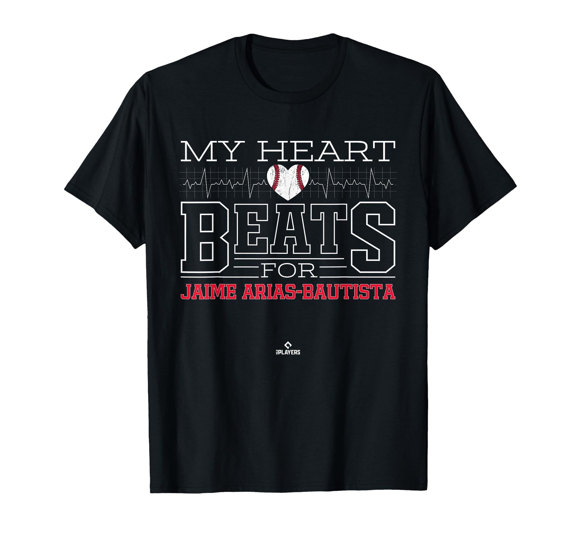 My Heart Beats Jaime Arias T-Shirt - Fun Novelty Design for Adults - T-Shirt, Sweatshirt, Hoodie