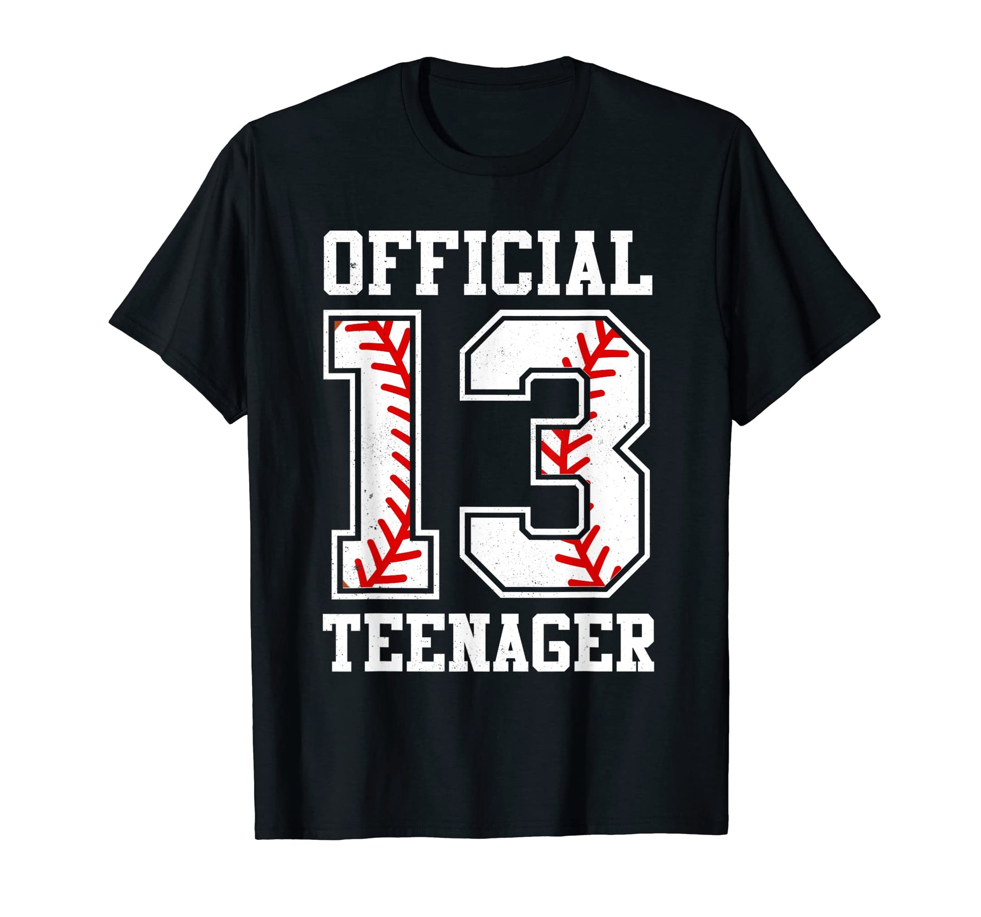Teenager American Baseball Lover 13 T-Shirt - Novelty Apparel for Adults - T-Shirt, Sweatshirt, Hoodie