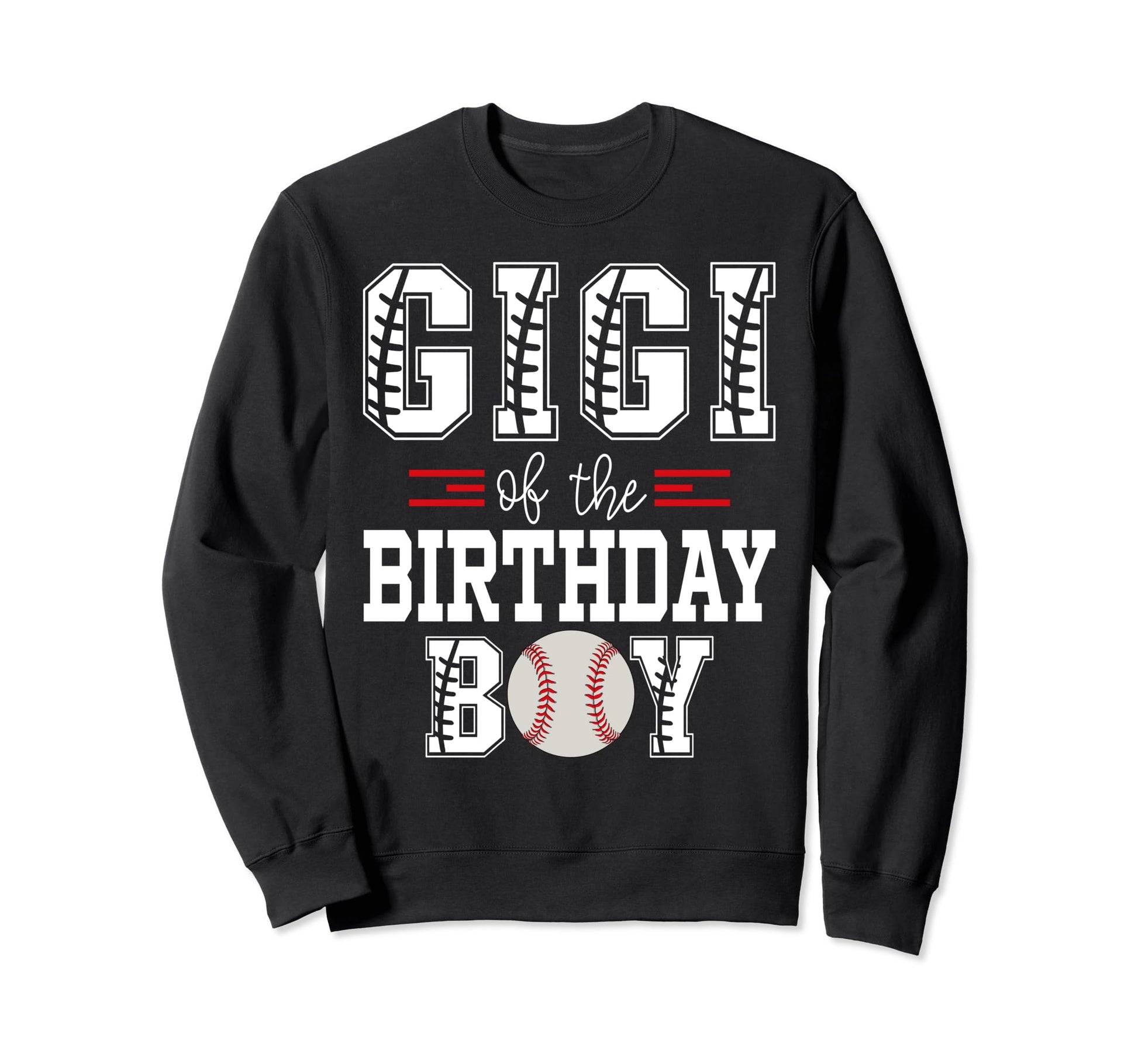 Gigi Birthday Baseball Lover First Sweatshirt - Minimalist Print Unisex - T-Shirt, Sweatshirt, Hoodie