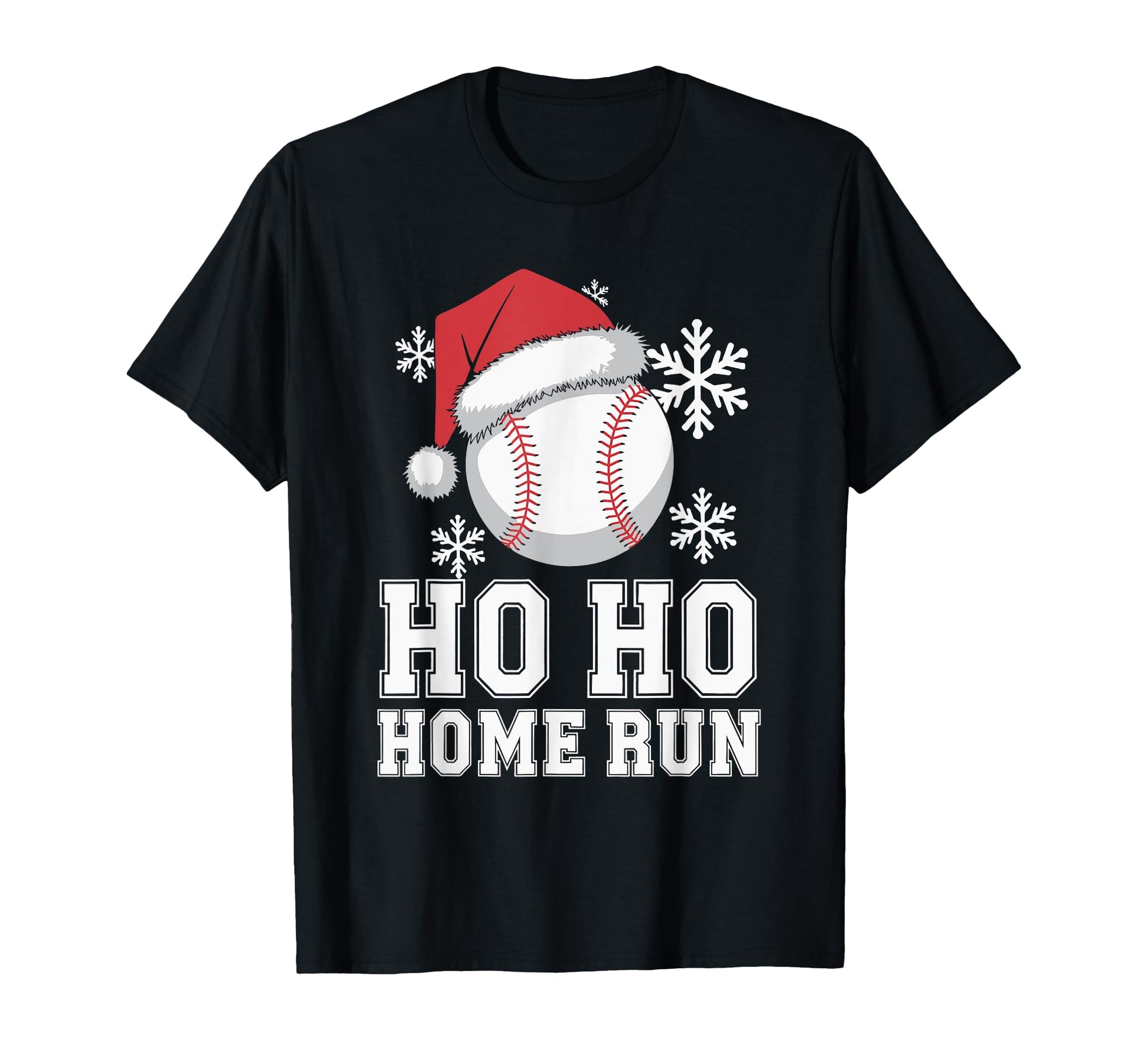 Santa Baseball Home Run Hoodie - Streetwear Style for Adults - T-Shirt, Sweatshirt, Hoodie