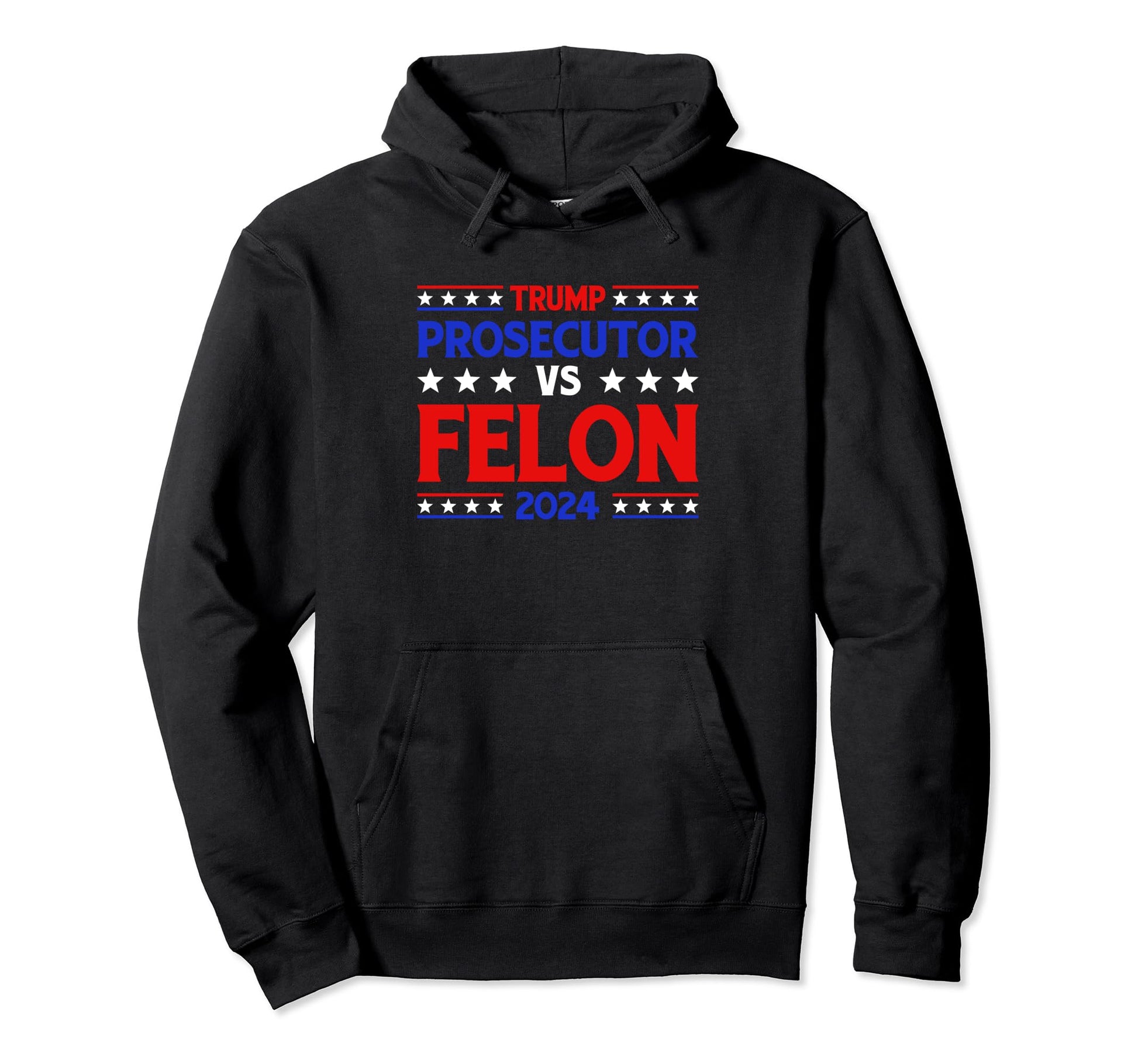 Prosecutor Vs Felon 2024 Stripe Hoodie - Streetwear Style for Adults - T-Shirt, Sweatshirt, Hoodie