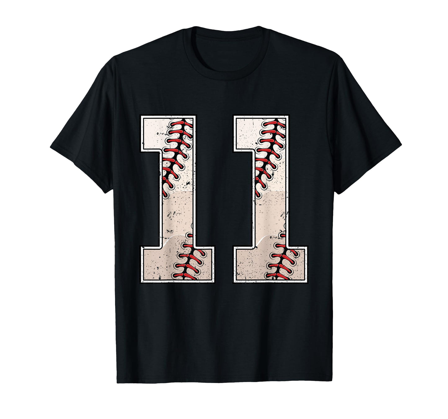 Baseball Birthday Eleven 11 Years Old T-Shirt - Trendy Graphic for Adults - T-Shirt, Sweatshirt, Hoodie