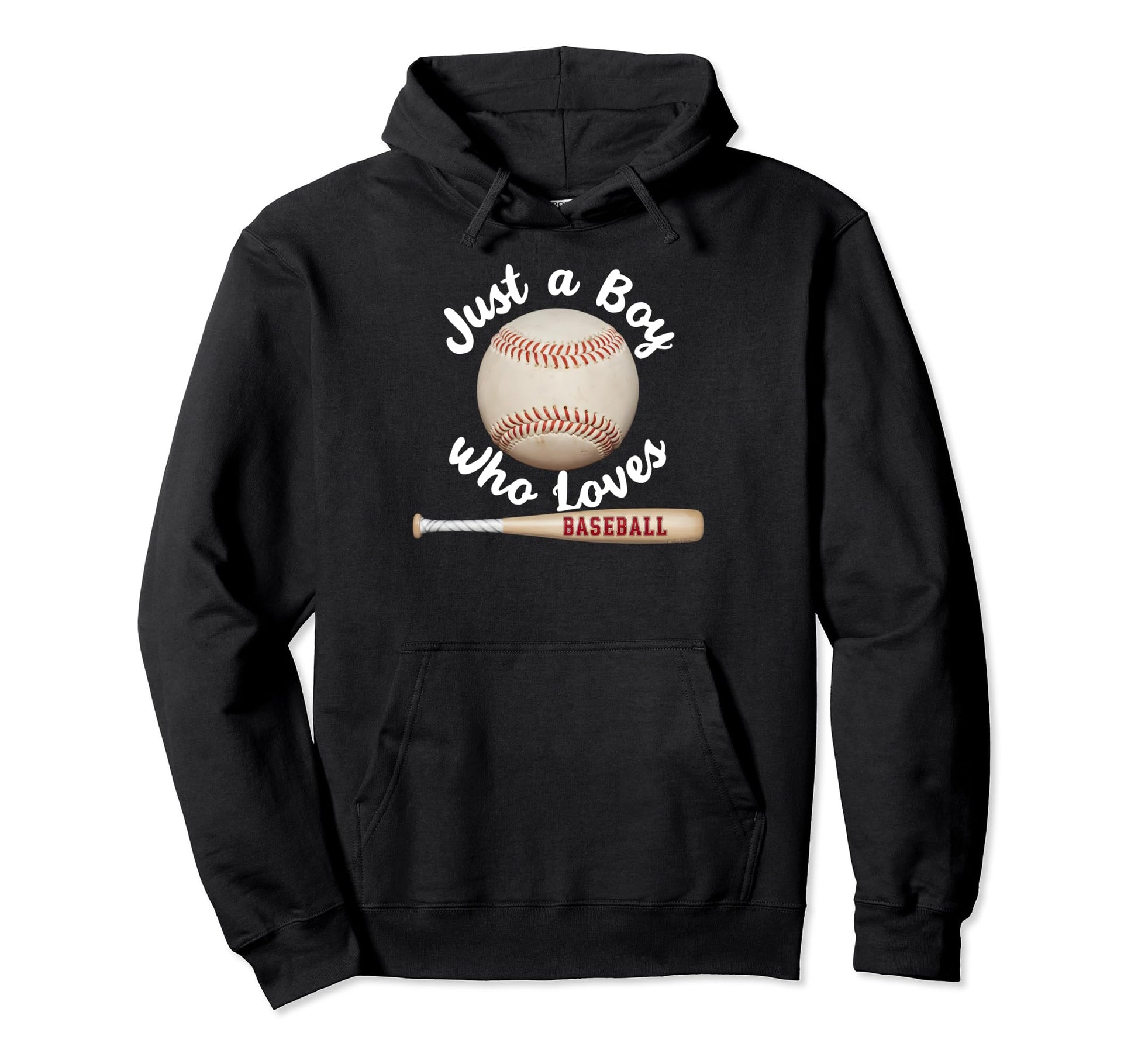 Just Who Loves Baseball Sport Lovers Hoodie - Custom Art Print Men Women - T-Shirt, Sweatshirt, Hoodie