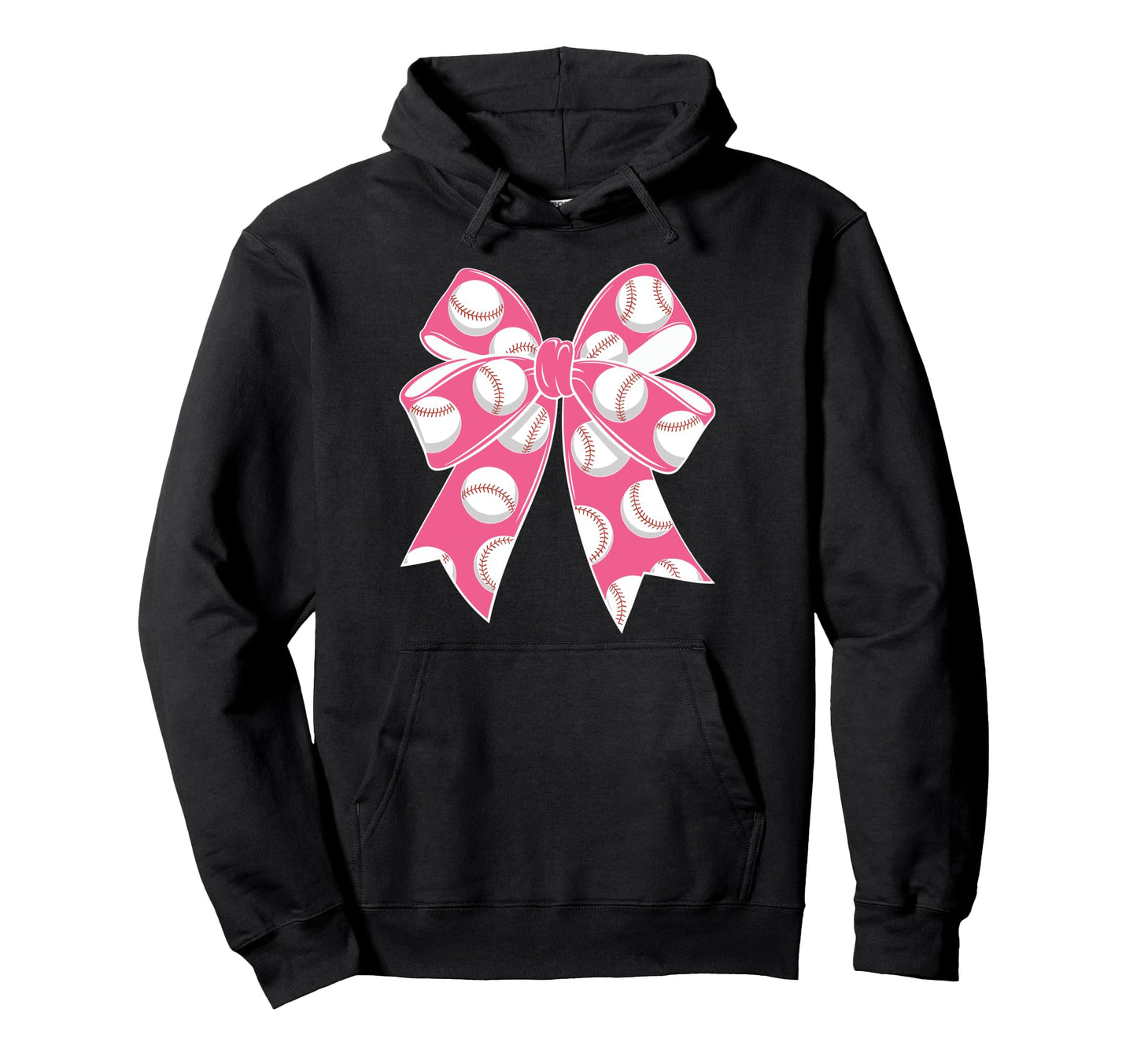Baseball Coquette Bow Baseball Mom Mama Hoodie - Unique Graphic Men Women - T-Shirt, Sweatshirt, Hoodie