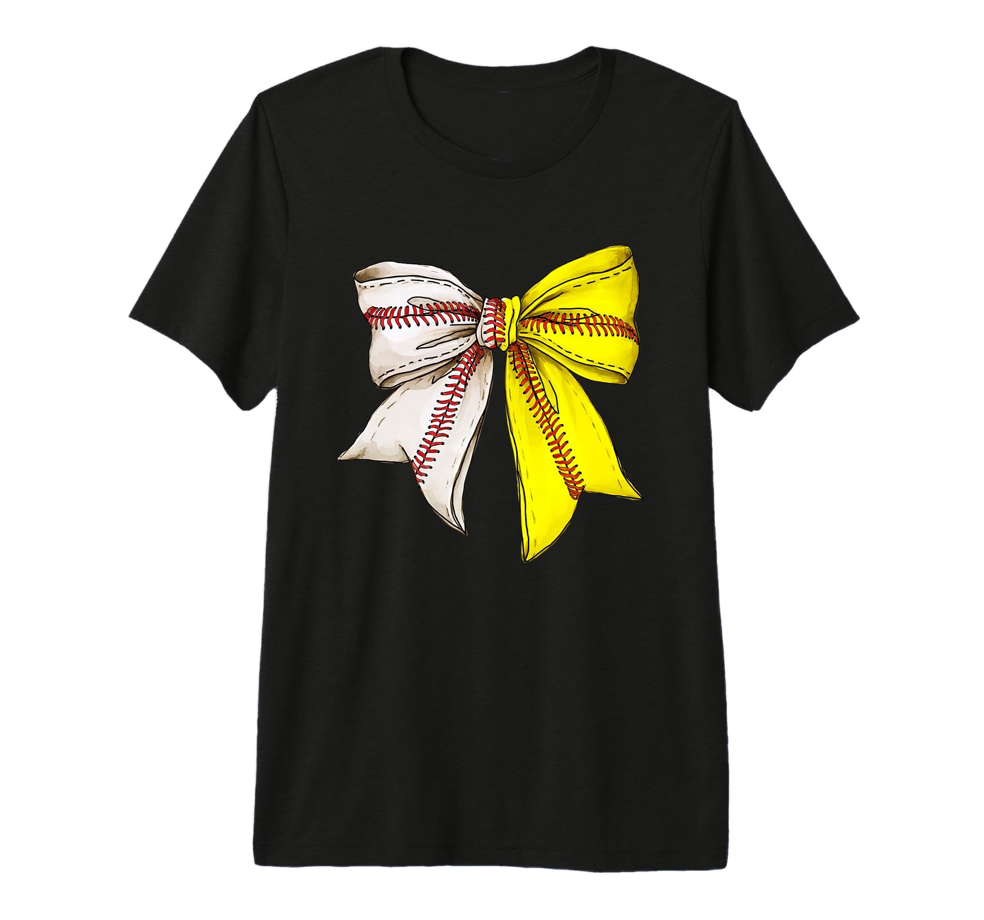Softball And Baseball Mom Coquette Bow T-Shirt - Unique Graphic Men Women - T-Shirt, Sweatshirt, Hoodie