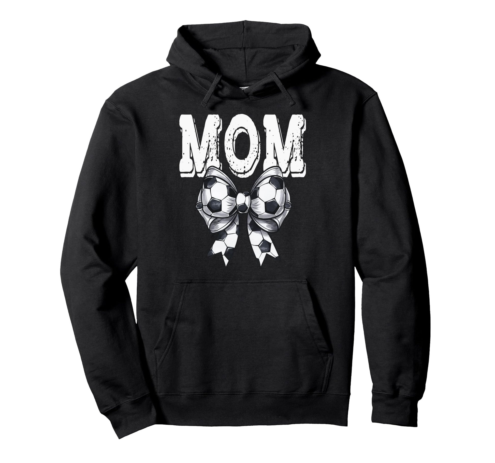 Coquette Soccer Bow Mom Sister Grandma Hoodie - Fun Novelty Design Unisex - T-Shirt, Sweatshirt, Hoodie