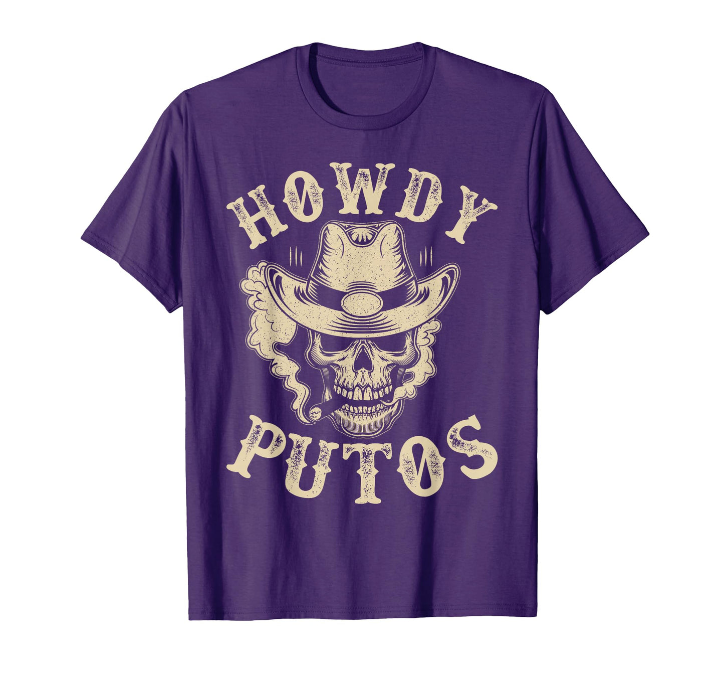 Funny Howdy Putos Western Cowboy T-Shirt - Casual Everyday Wear Unisex - T-Shirt, Sweatshirt, Hoodie