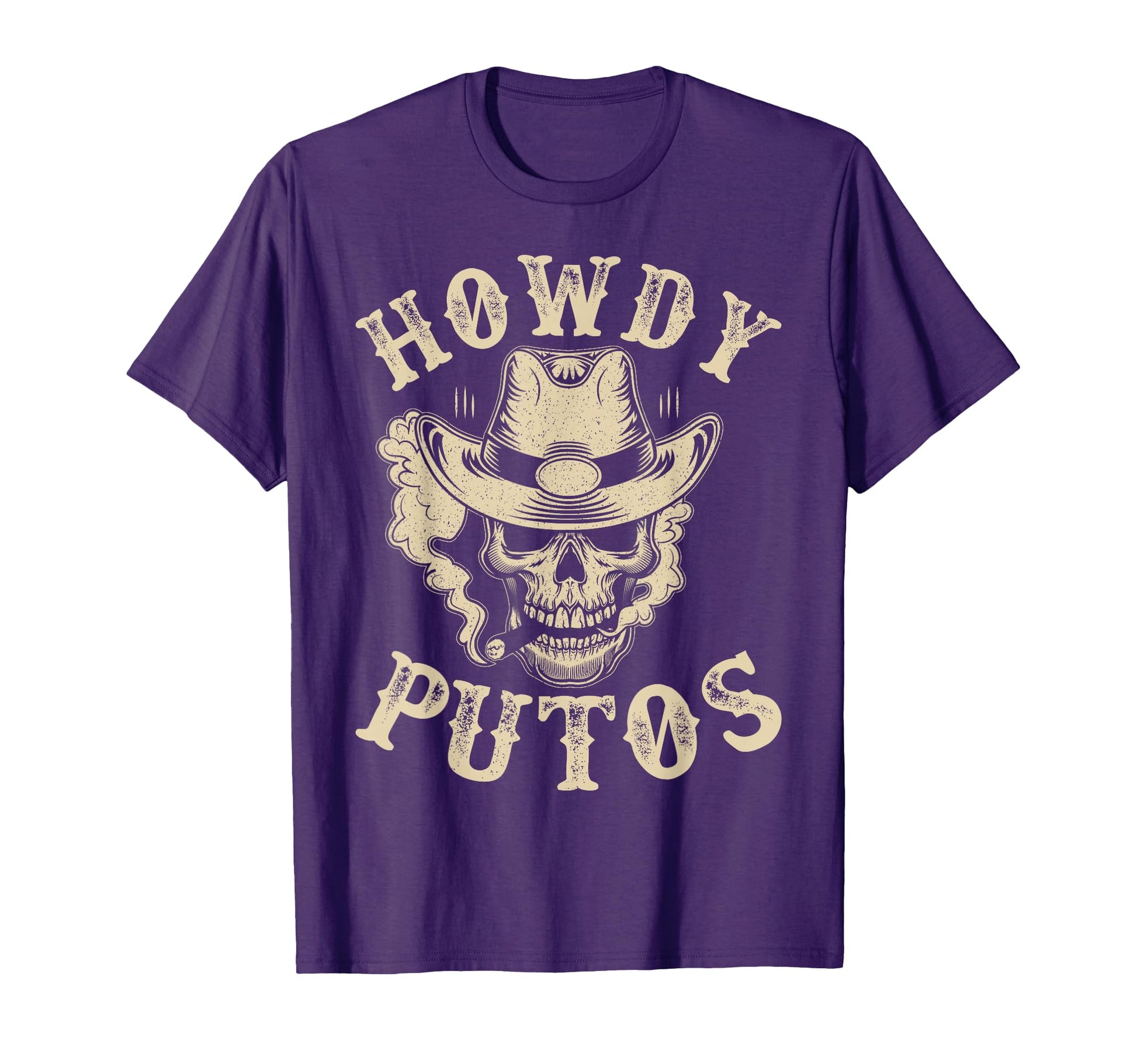 Funny Howdy Putos Western Cowboy T-Shirt - Casual Everyday Wear Unisex - T-Shirt, Sweatshirt, Hoodie