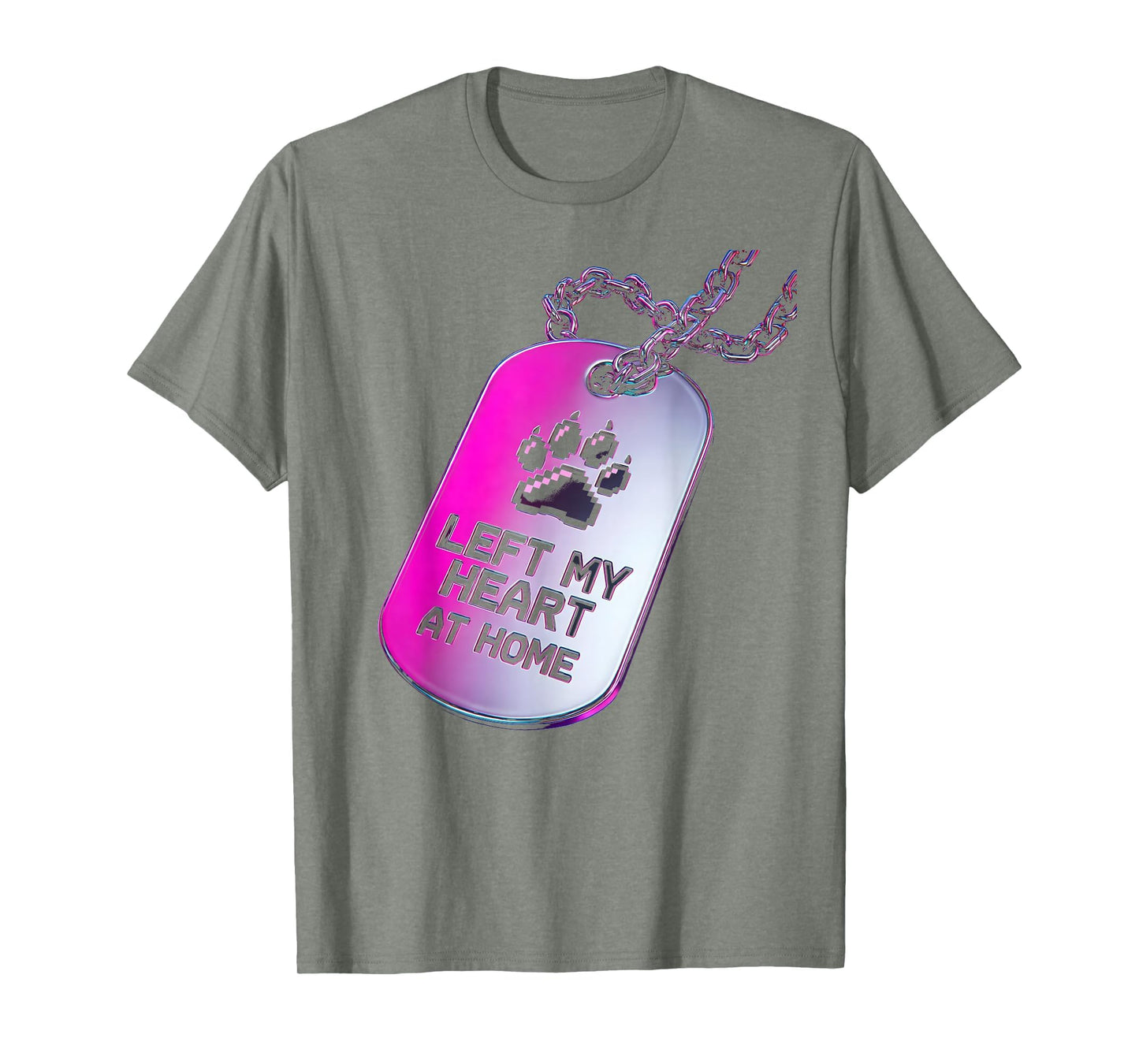 Left My Heart Home Dog Lover T-Shirt - Unique Graphic for Adults - T-Shirt, Sweatshirt, Hoodie