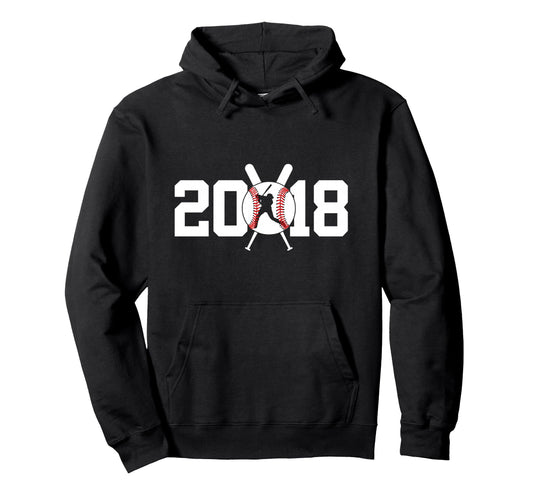 2018 Baseball 8Th Birthday Hoodie - Graphic Print Unisex - T-Shirt, Sweatshirt, Hoodie
