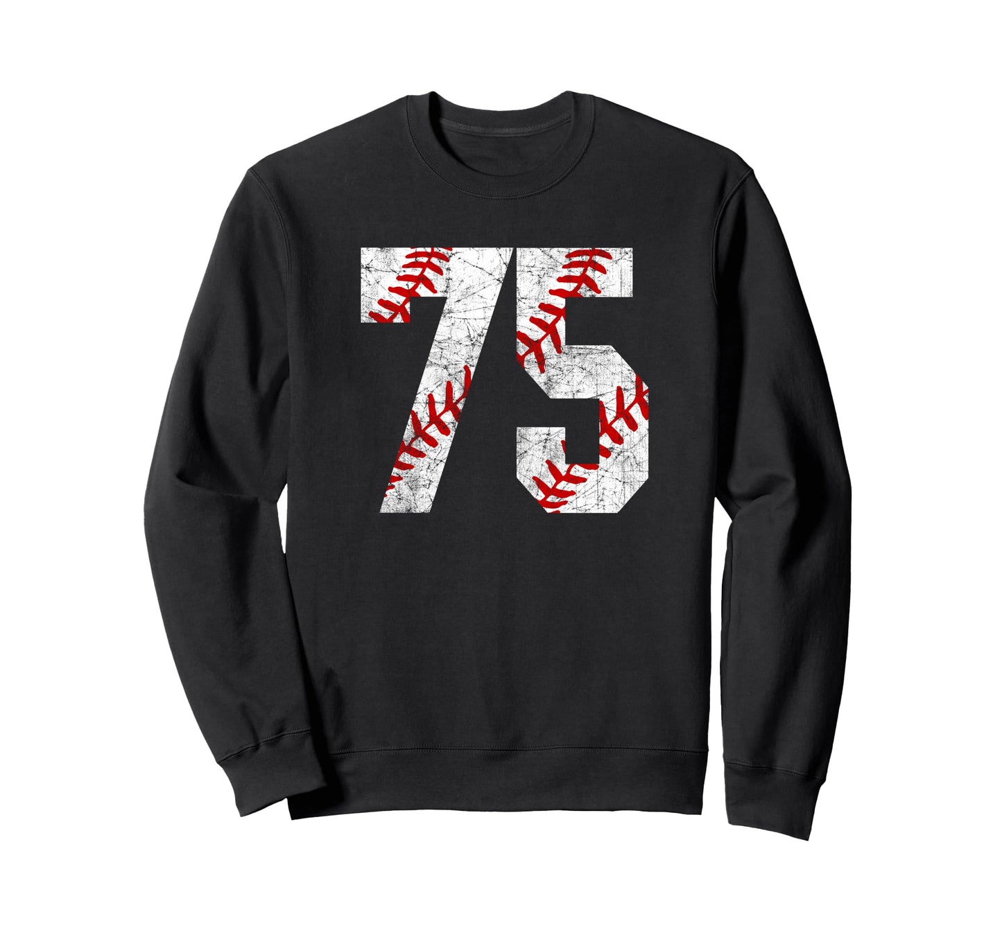 Baseball Mom 75 Jersey Baseball Sweatshirt - Unique Graphic for Adults - T-Shirt, Sweatshirt, Hoodie
