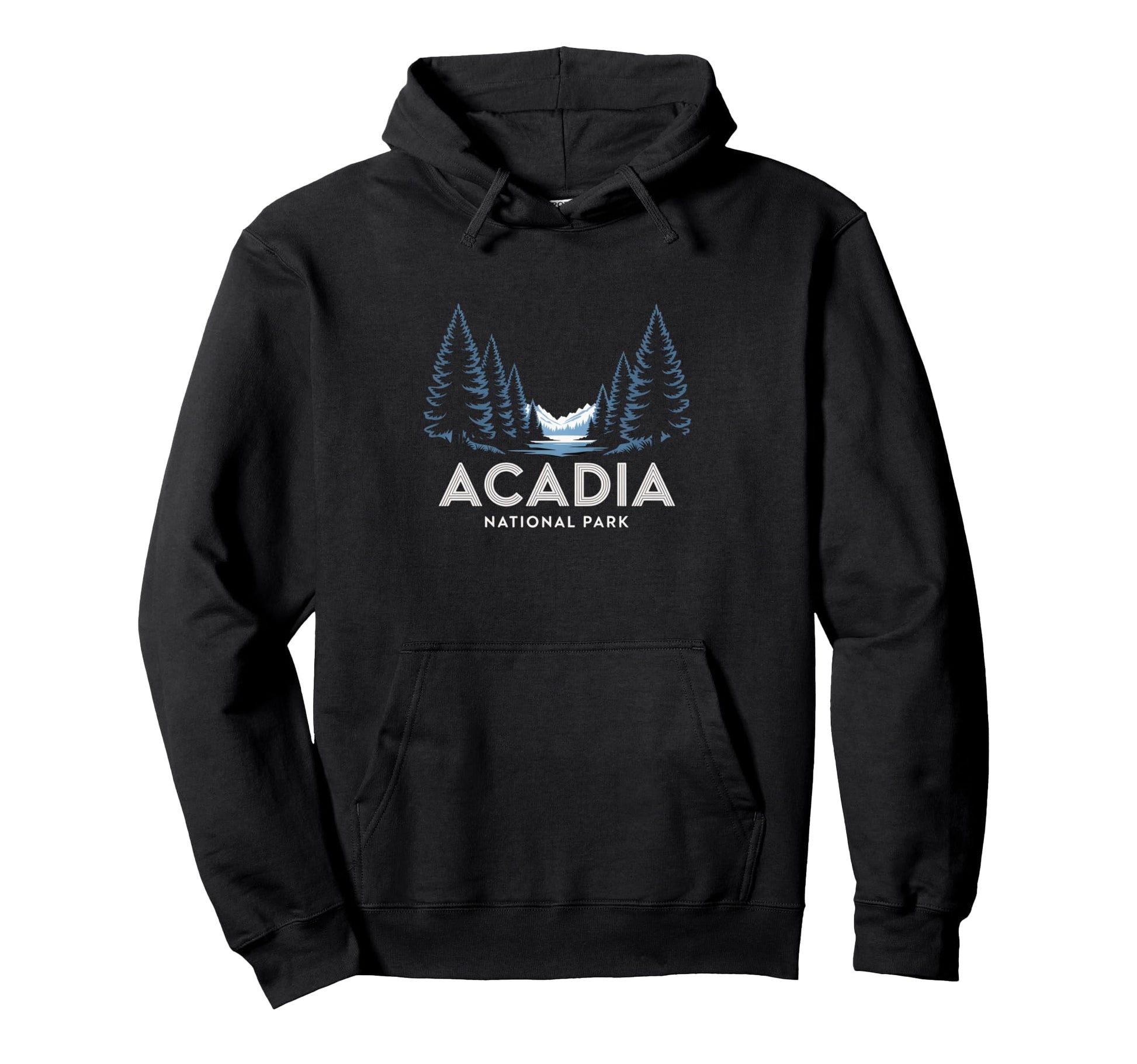 Acadia National Park Forest And Hoodie - Streetwear Style Men Women - T-Shirt, Sweatshirt, Hoodie