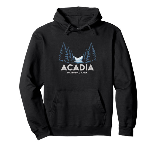 Acadia National Park Forest And Hoodie - Streetwear Style Men Women - T-Shirt, Sweatshirt, Hoodie