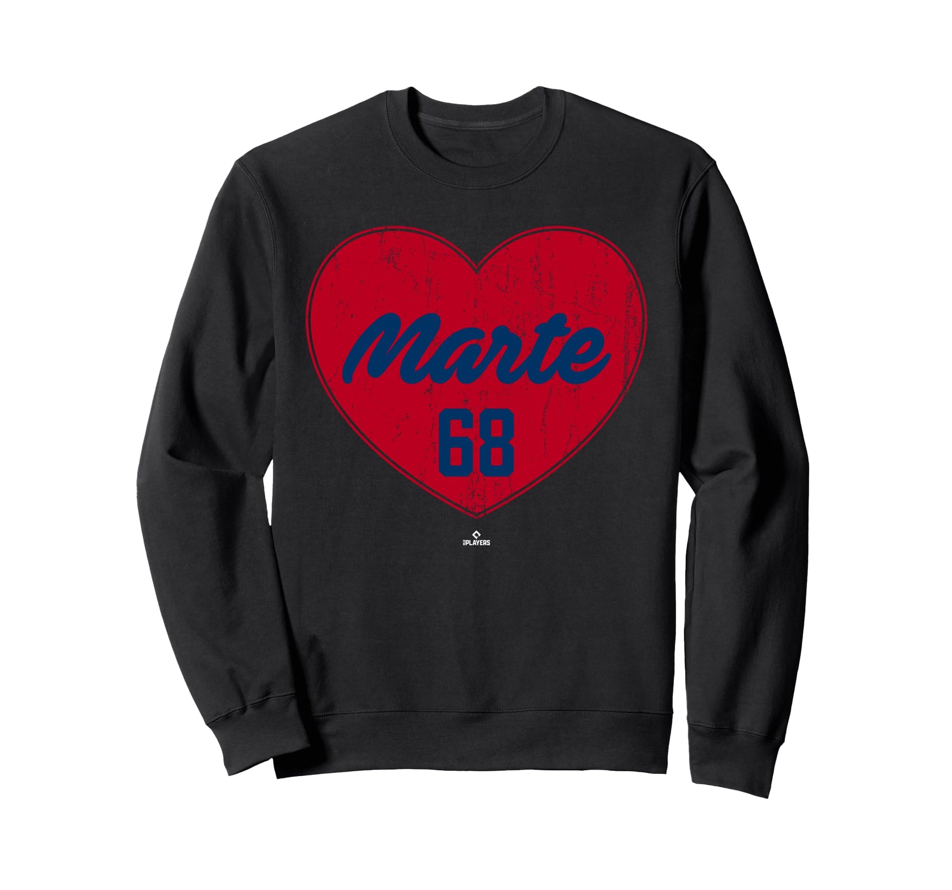 Distressed Heart Jos Marte Los Sweatshirt - Custom Art Print Unisex - T-Shirt, Sweatshirt, Hoodie