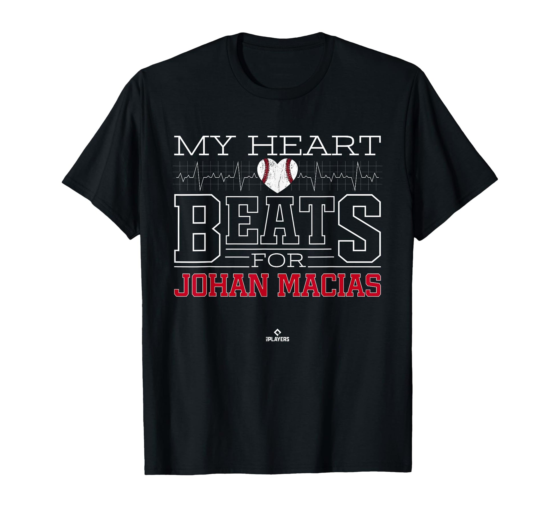 My Heart Beats Johan Macias Prospect T-Shirt - Minimalist Print for Adults - T-Shirt, Sweatshirt, Hoodie