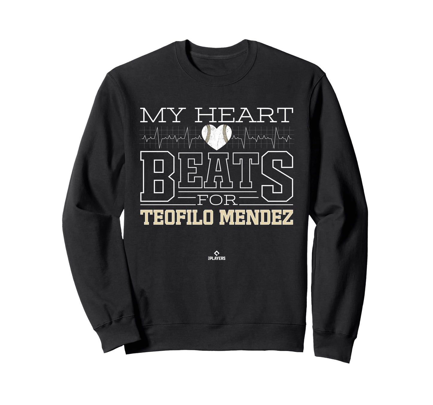 My Heart Beats Teofilo Mendez Sweatshirt - Trendy Graphic for Adults - T-Shirt, Sweatshirt, Hoodie