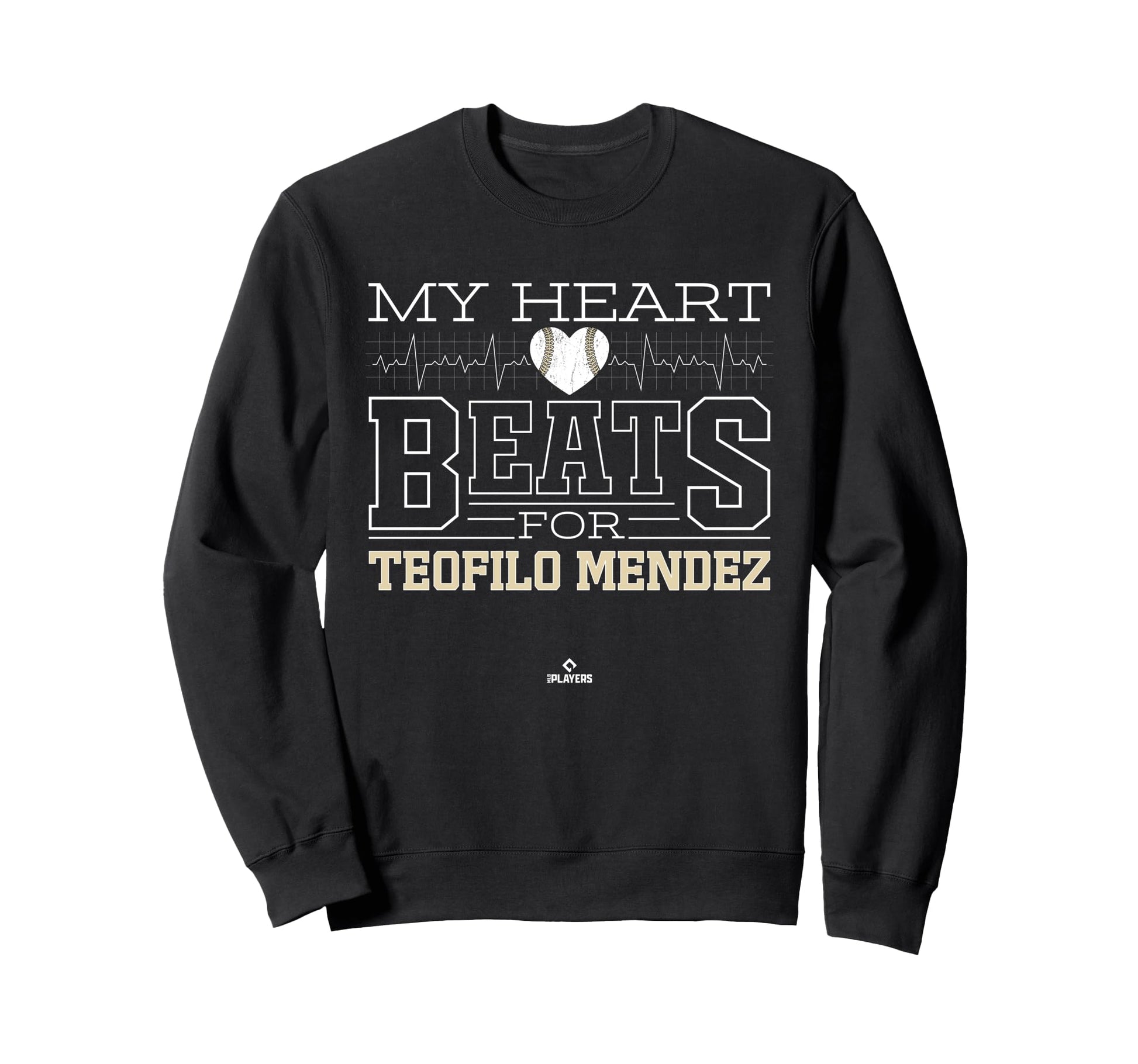 My Heart Beats Teofilo Mendez Sweatshirt - Trendy Graphic for Adults - T-Shirt, Sweatshirt, Hoodie