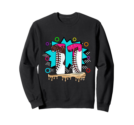 11Th Birthday Baseball Sweatshirt - Casual Everyday Wear for Adults - T-Shirt, Sweatshirt, Hoodie