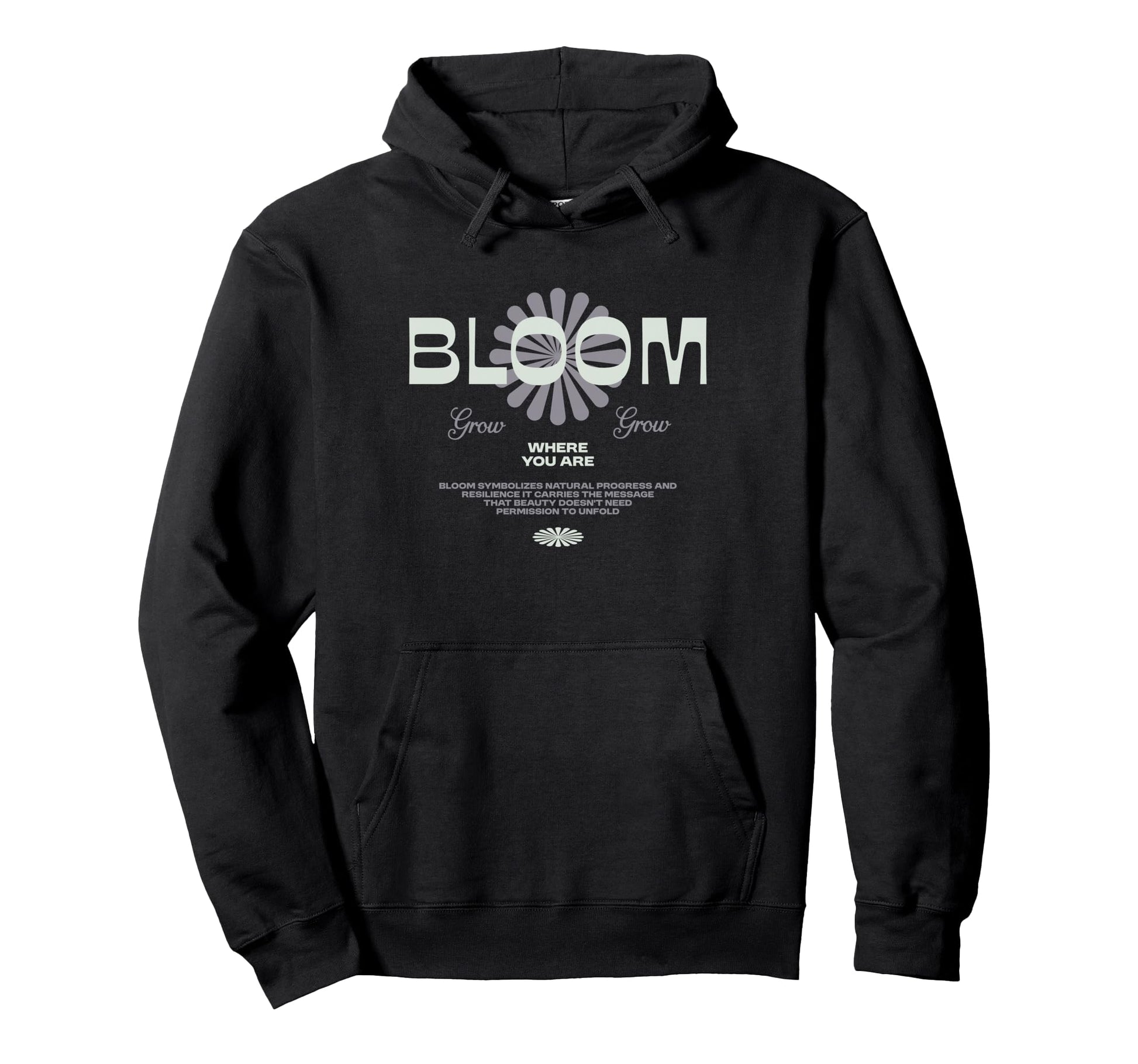 Bloom Y2K Streetwear Hoodie - Casual Everyday Wear Men Women - T-Shirt, Sweatshirt, Hoodie