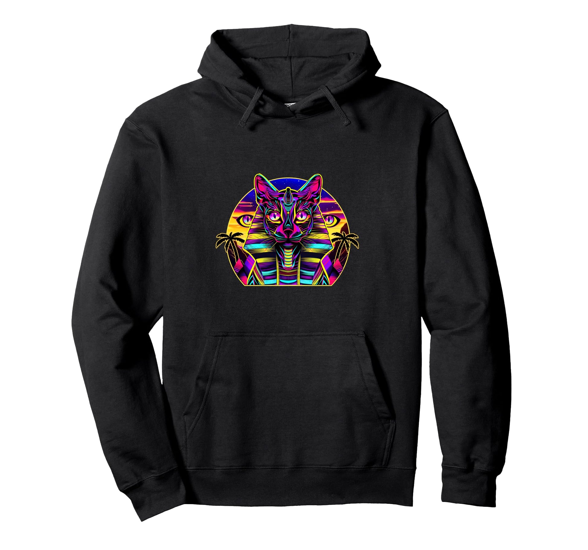 Streetwear 80S 90S Ancient Egyptian Hoodie - Aesthetic Graphic for Adults - T-Shirt, Sweatshirt, Hoodie