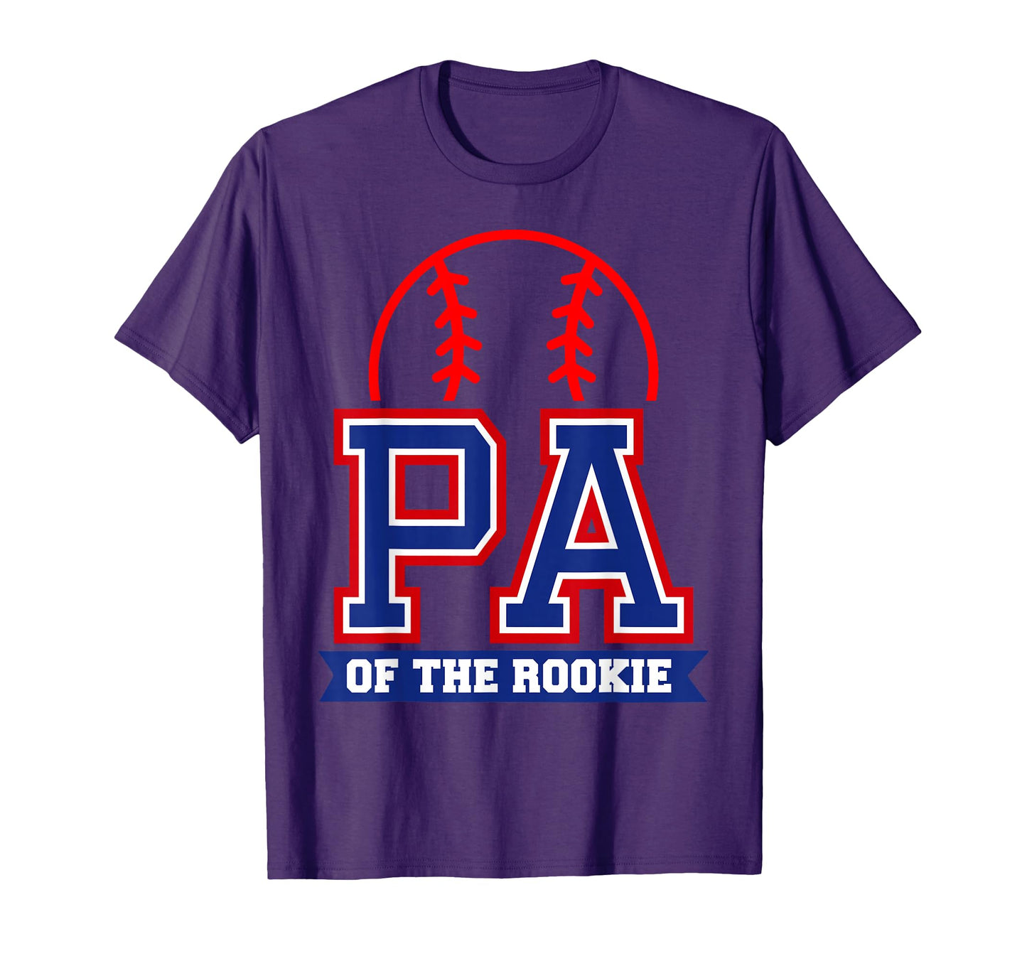 Pa Rookie 1St Birthday Baseball T-Shirt - Casual Everyday Wear Unisex - T-Shirt, Sweatshirt, Hoodie