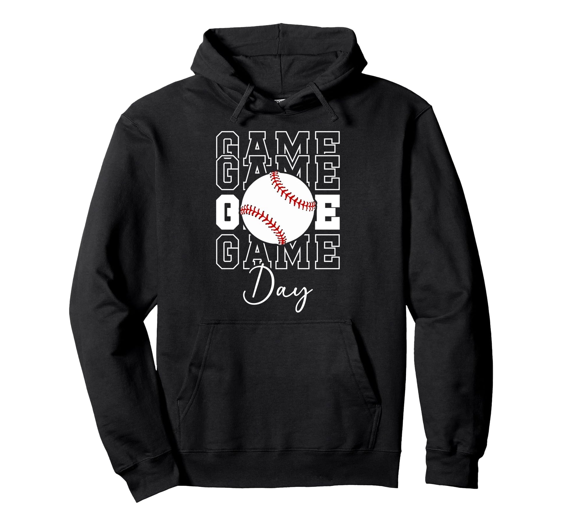 Game Day Baseball Funny Baseball Game Hoodie - Novelty Apparel Men Women - T-Shirt, Sweatshirt, Hoodie