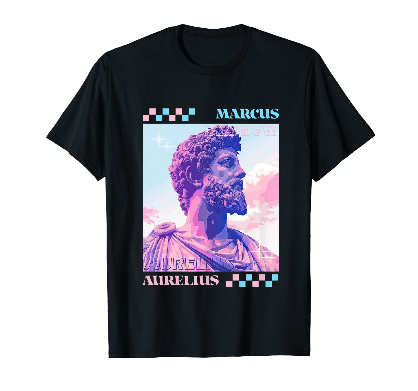 Marcus Aurelius Stoic Philosophy Y2K T-Shirt - Unique Graphic Unisex - T-Shirt, Sweatshirt, Hoodie